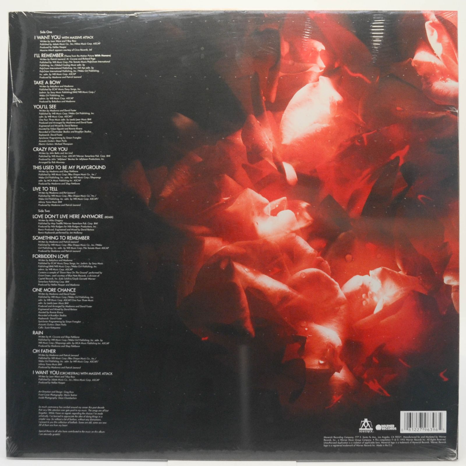 Madonna — Something To Remember, 1995