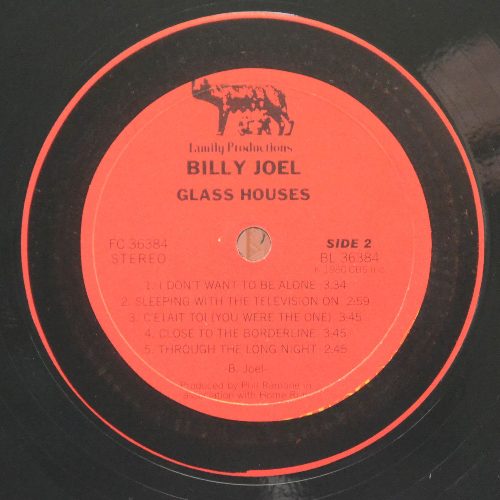 Billy Joel — Glass Houses (USA), 1980