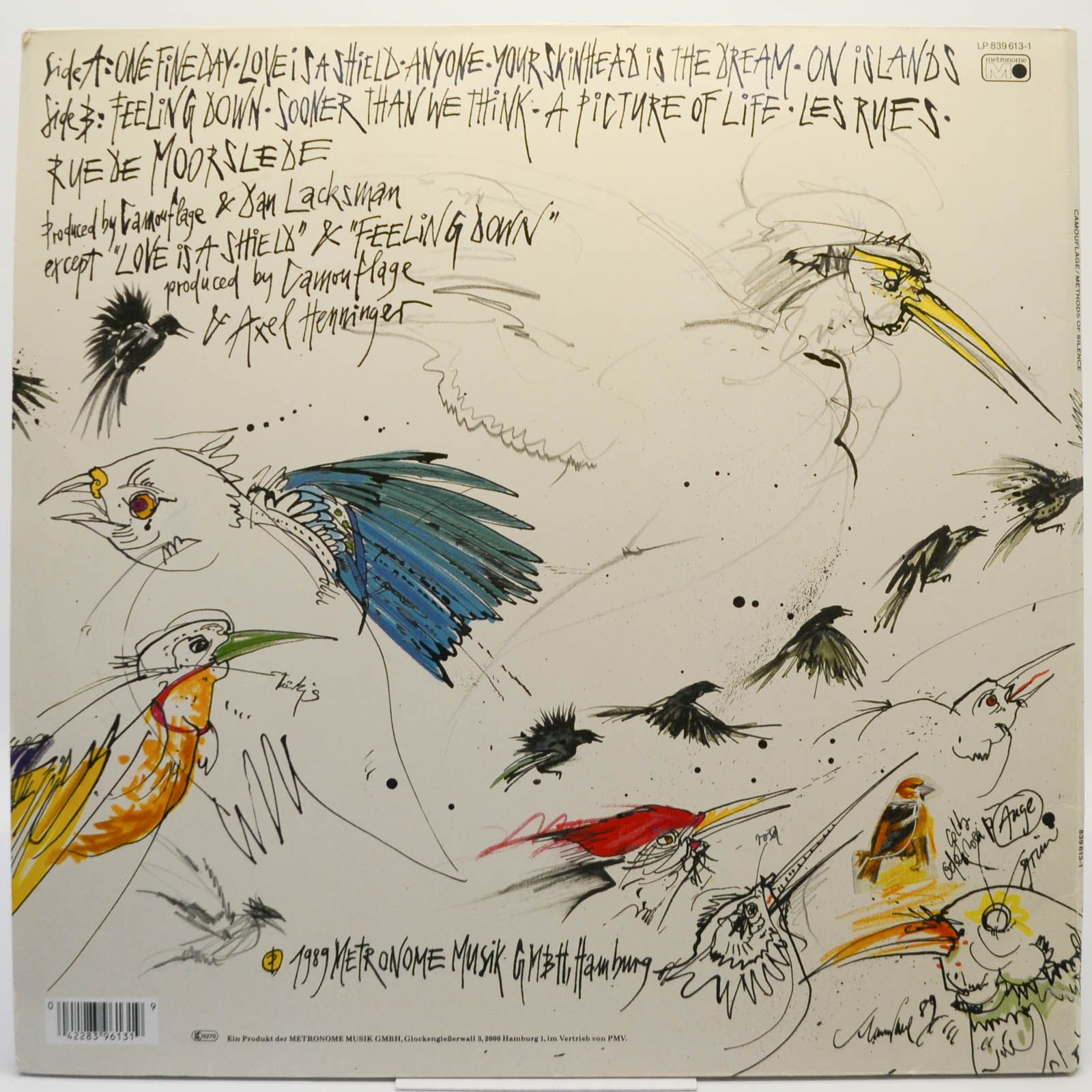 Camouflage — Methods Of Silence, 1989