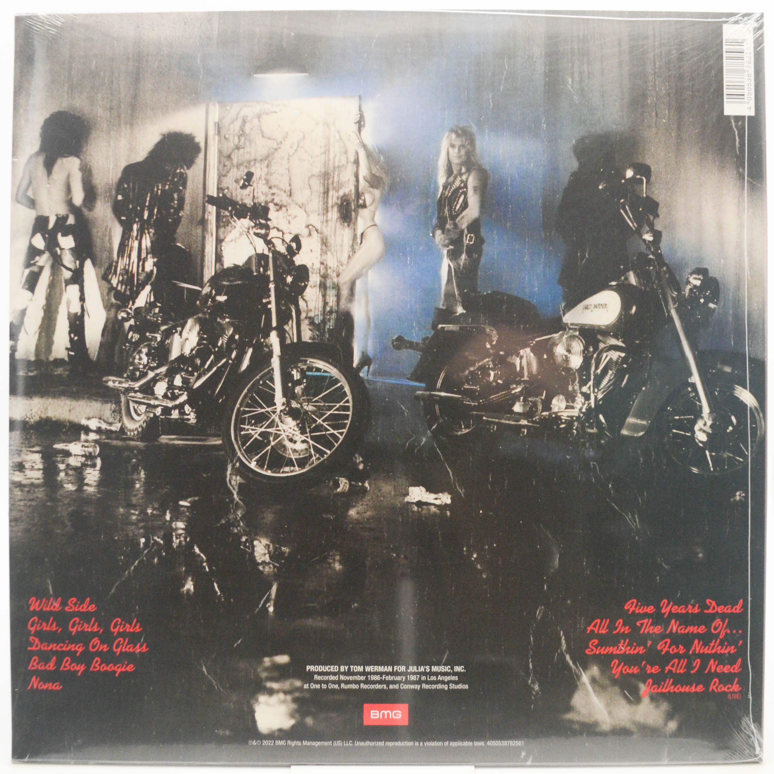Виниловая пластинка Mötley Crüe — Girls, Girls, Girls, 1987