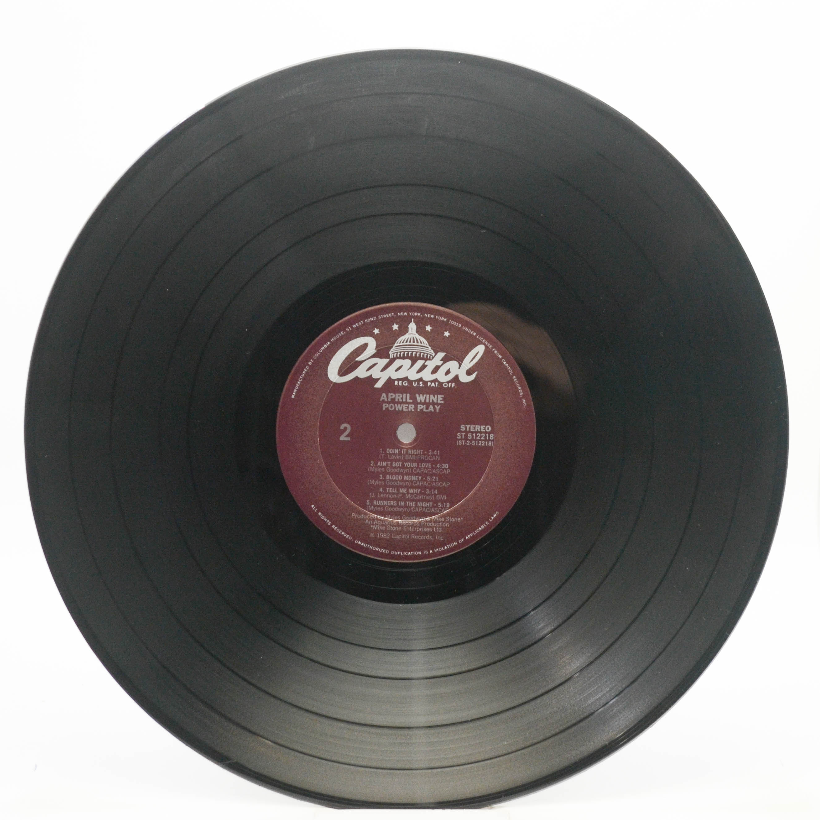 April Wine — Power Play (USA), 1982