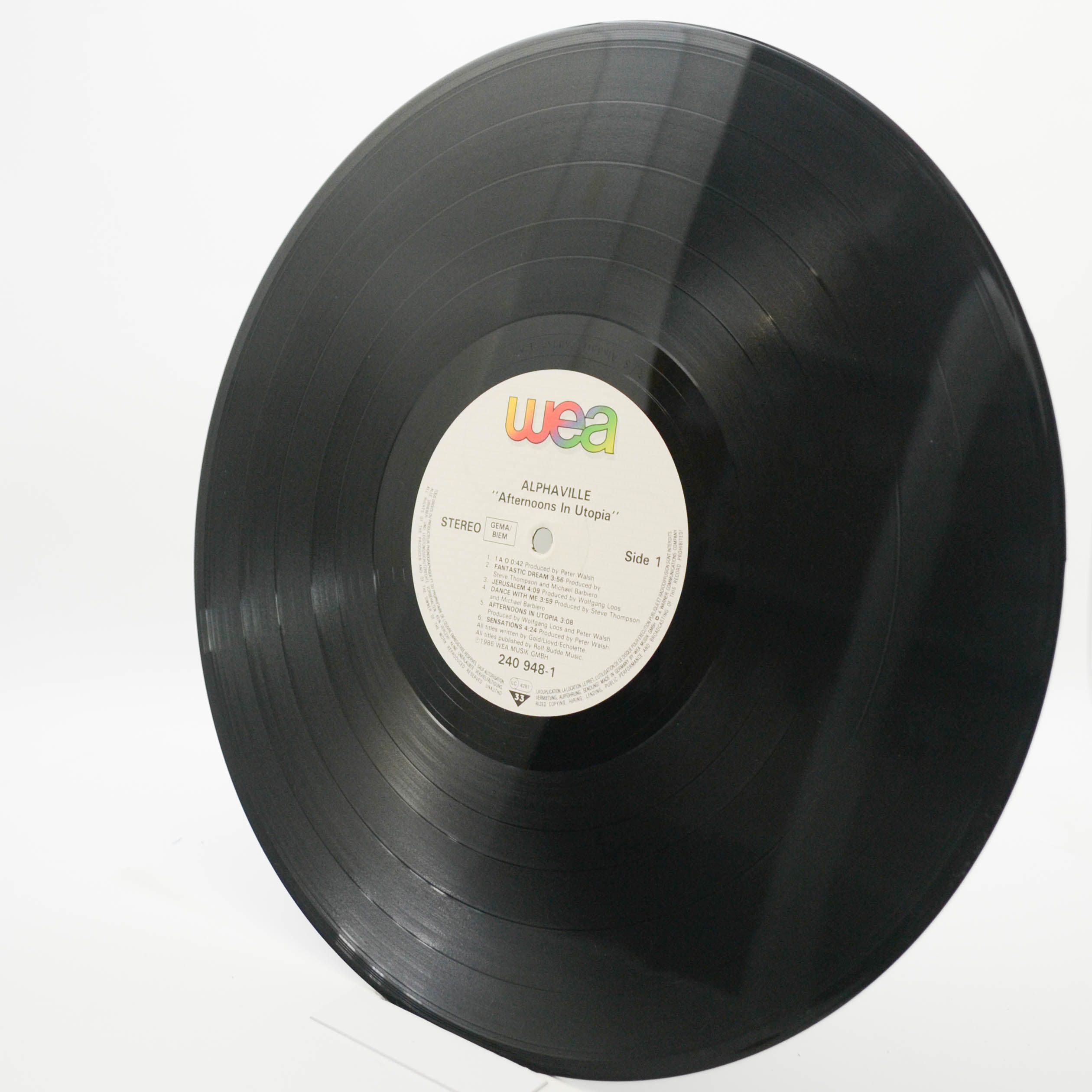 Alphaville — Afternoons In Utopia, 1986