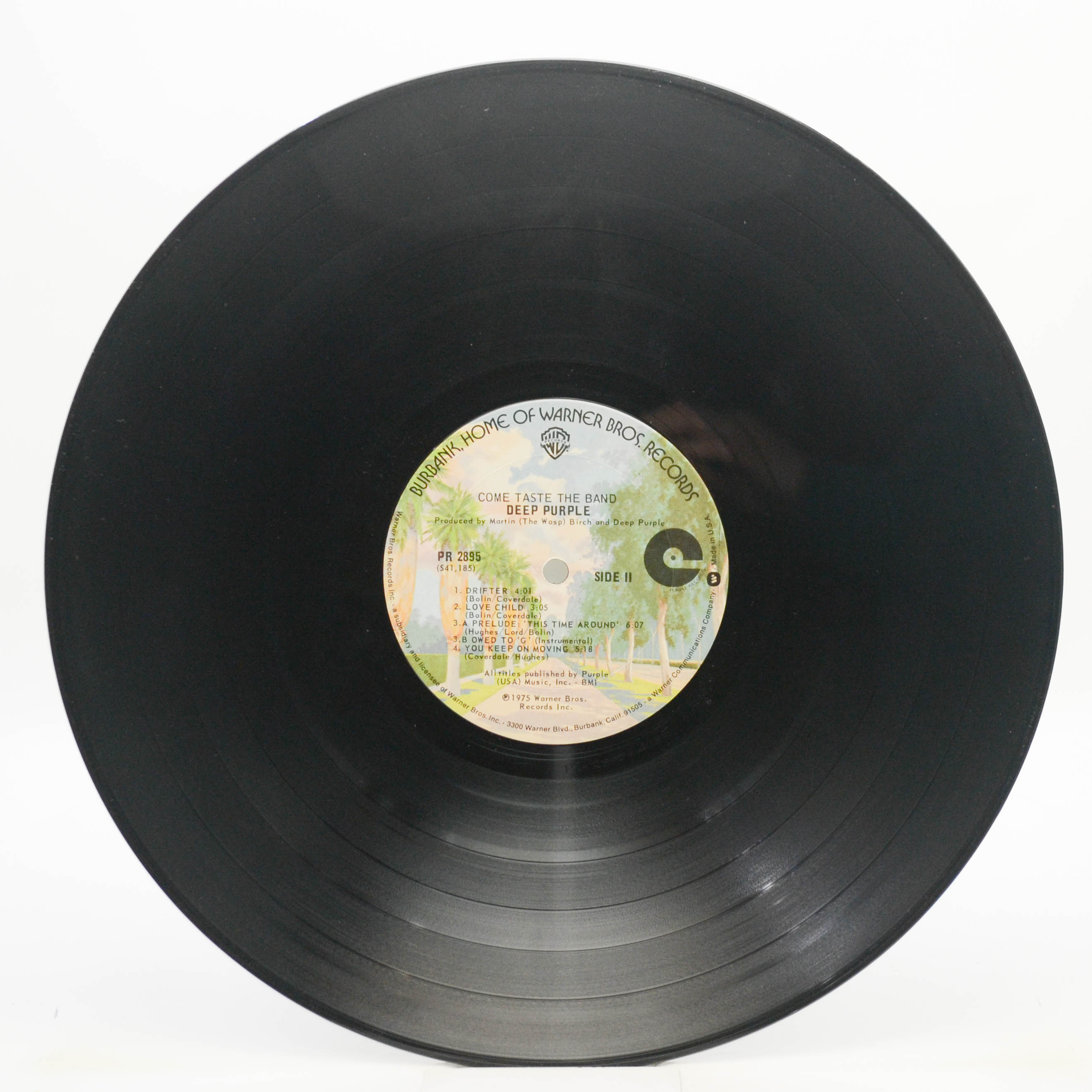 Виниловая пластинка Deep Purple — Come Taste The Band (USA), 1975