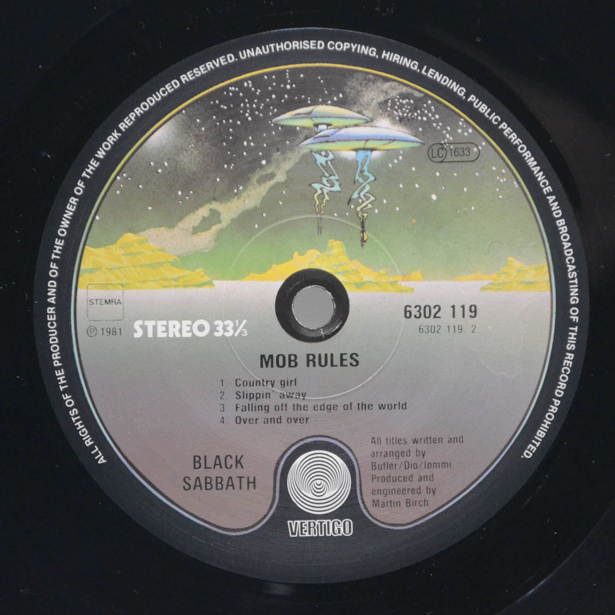 Black Sabbath — Mob Rules, 1981