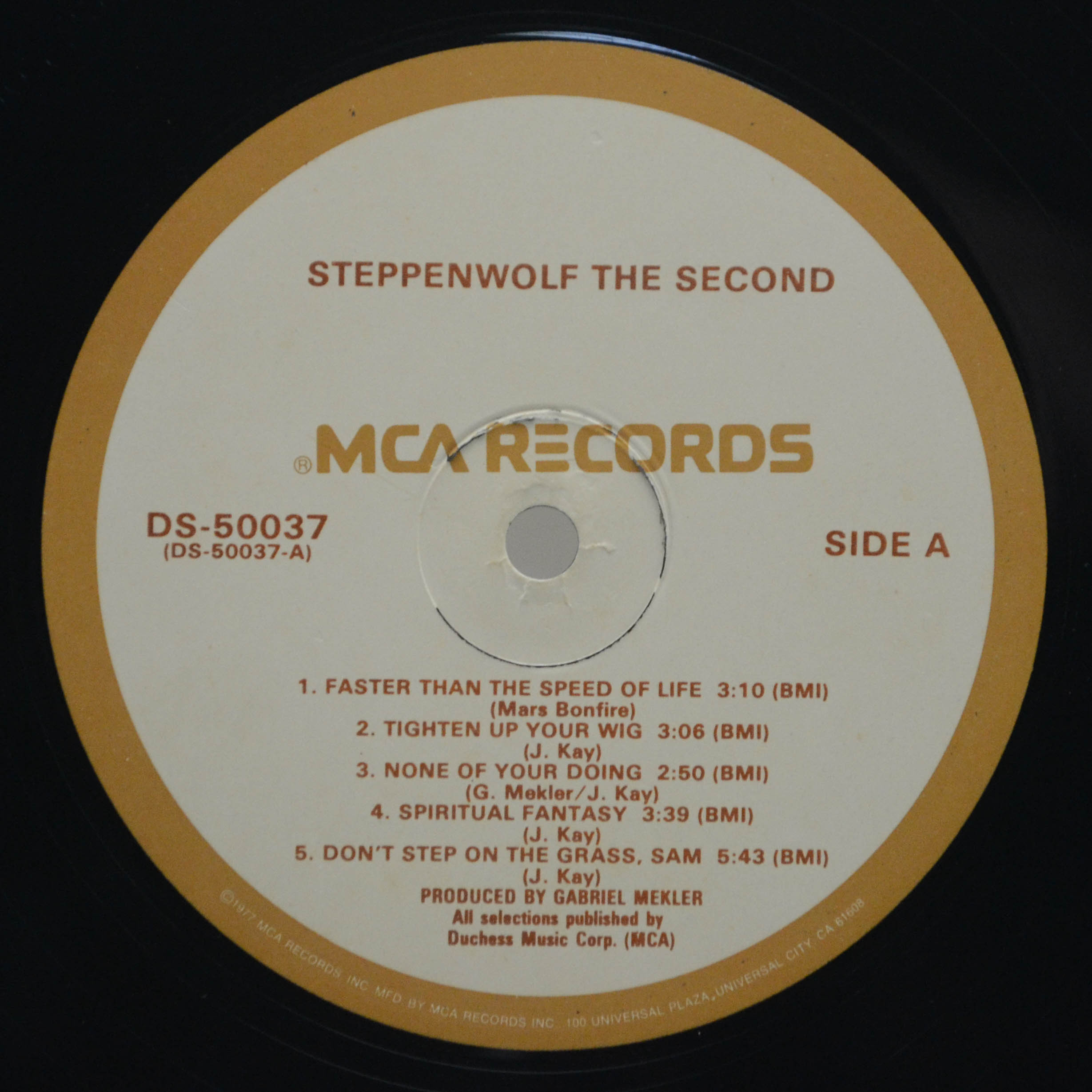 Виниловая пластинка Steppenwolf — The Second (USA), 1968