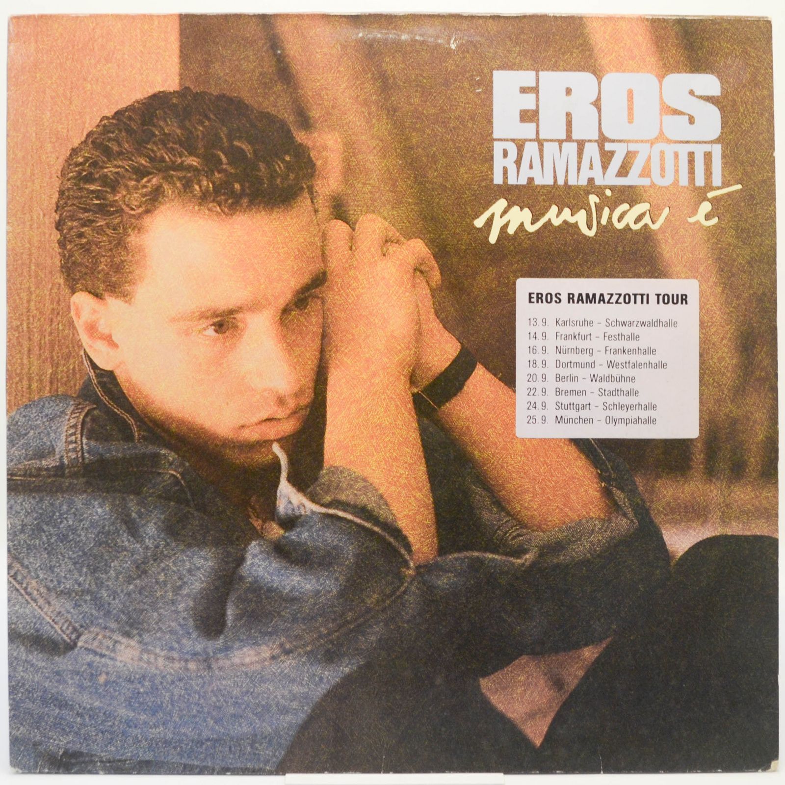 Виниловая пластинка Eros Ramazzotti — Musica È, 1988