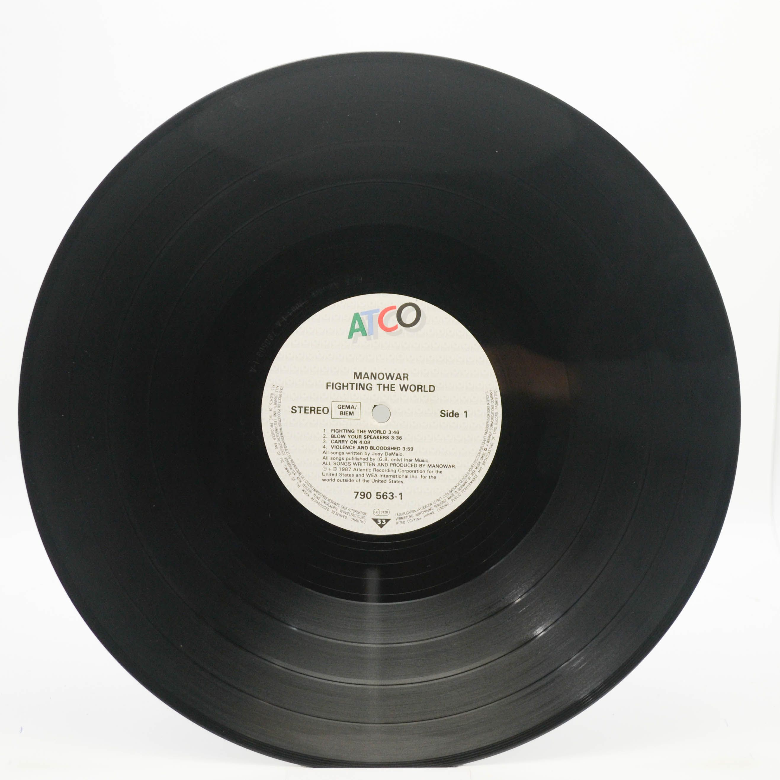 Manowar — Fighting The World, 1987