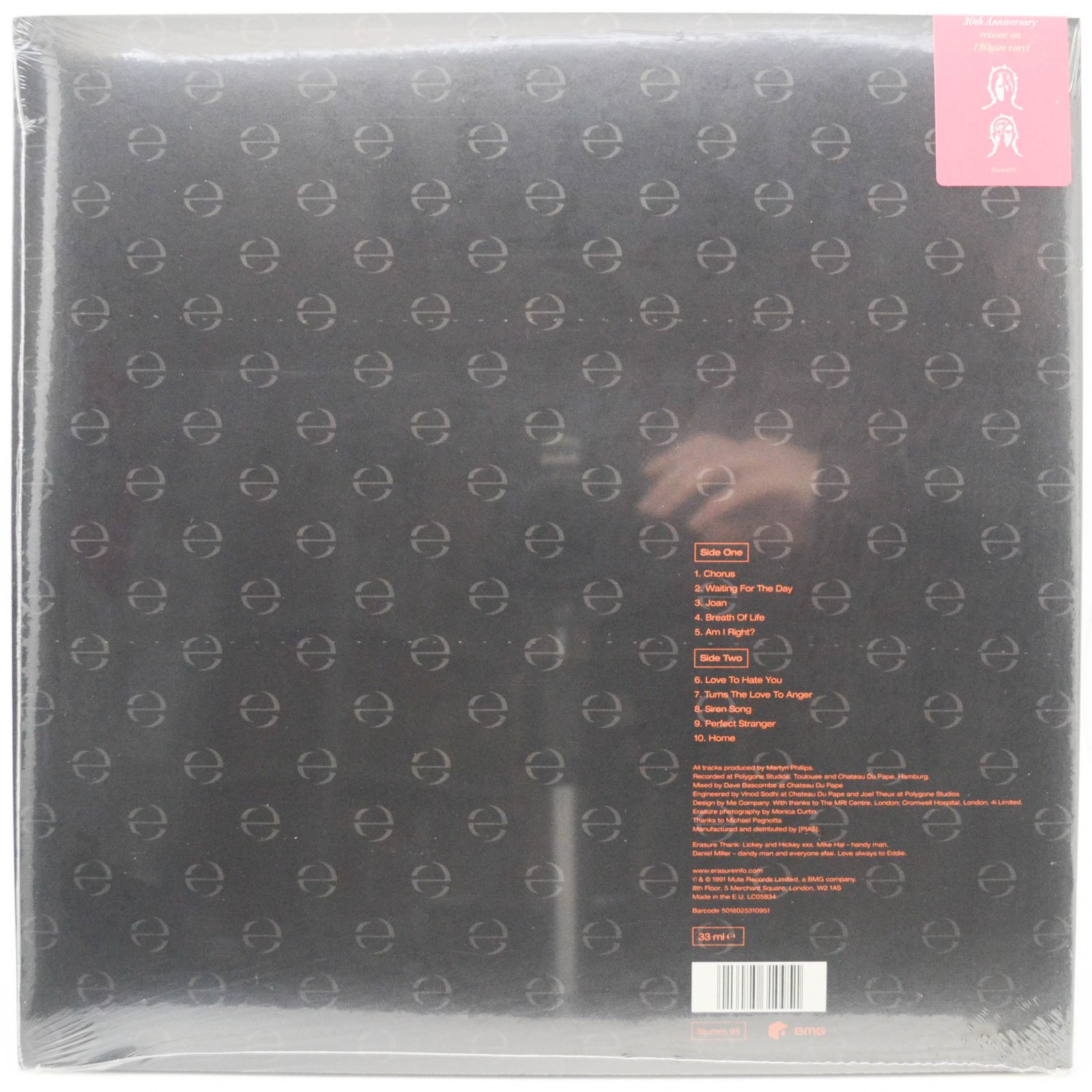 Erasure — Chorus, 1991