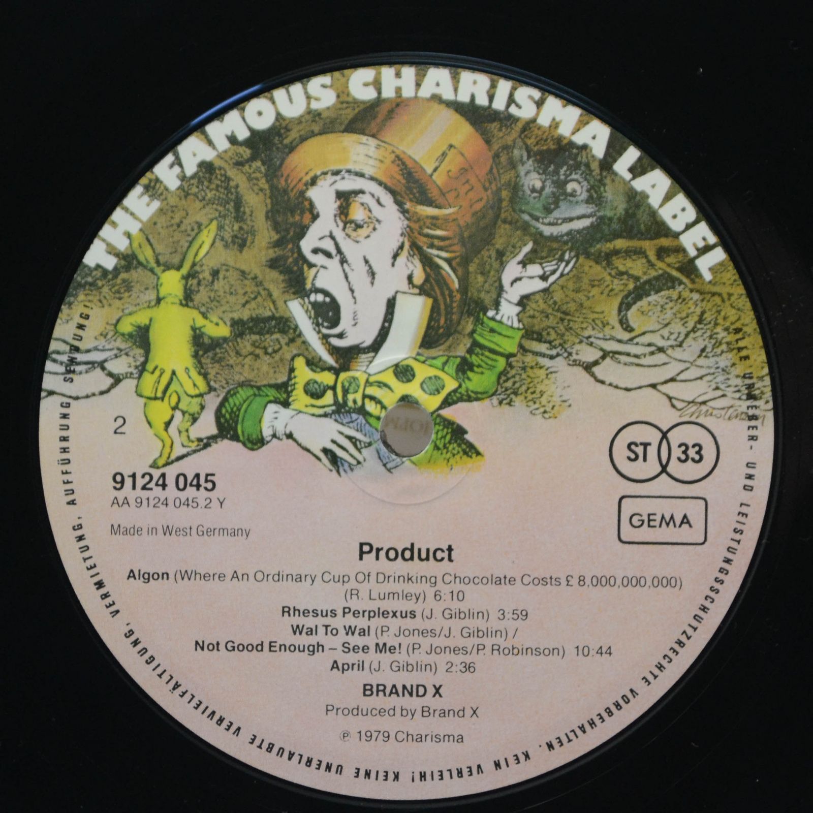 Виниловая пластинка Brand X — Product, 1979