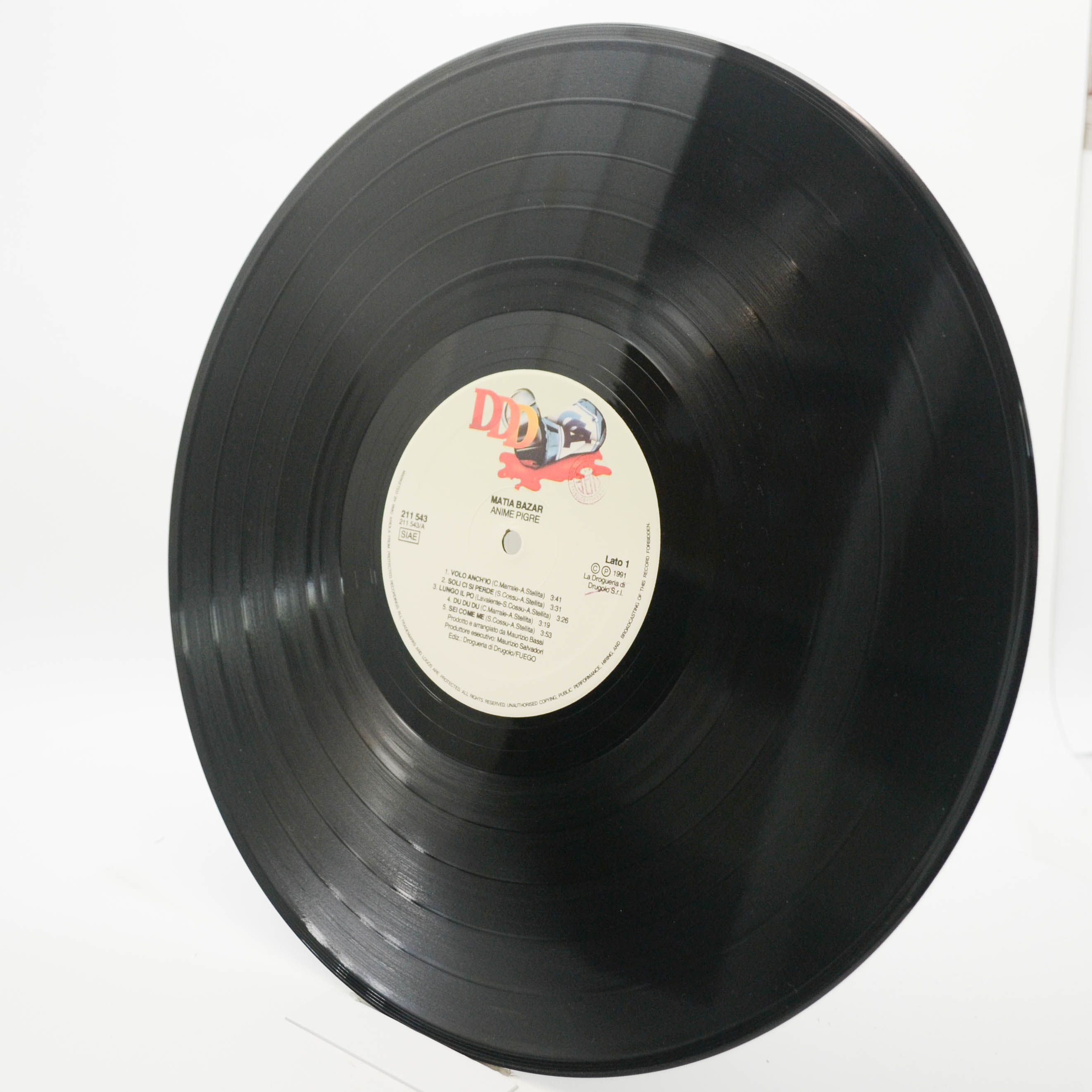 Matia Bazar — Anime Pigre (1-st, Italy), 1991