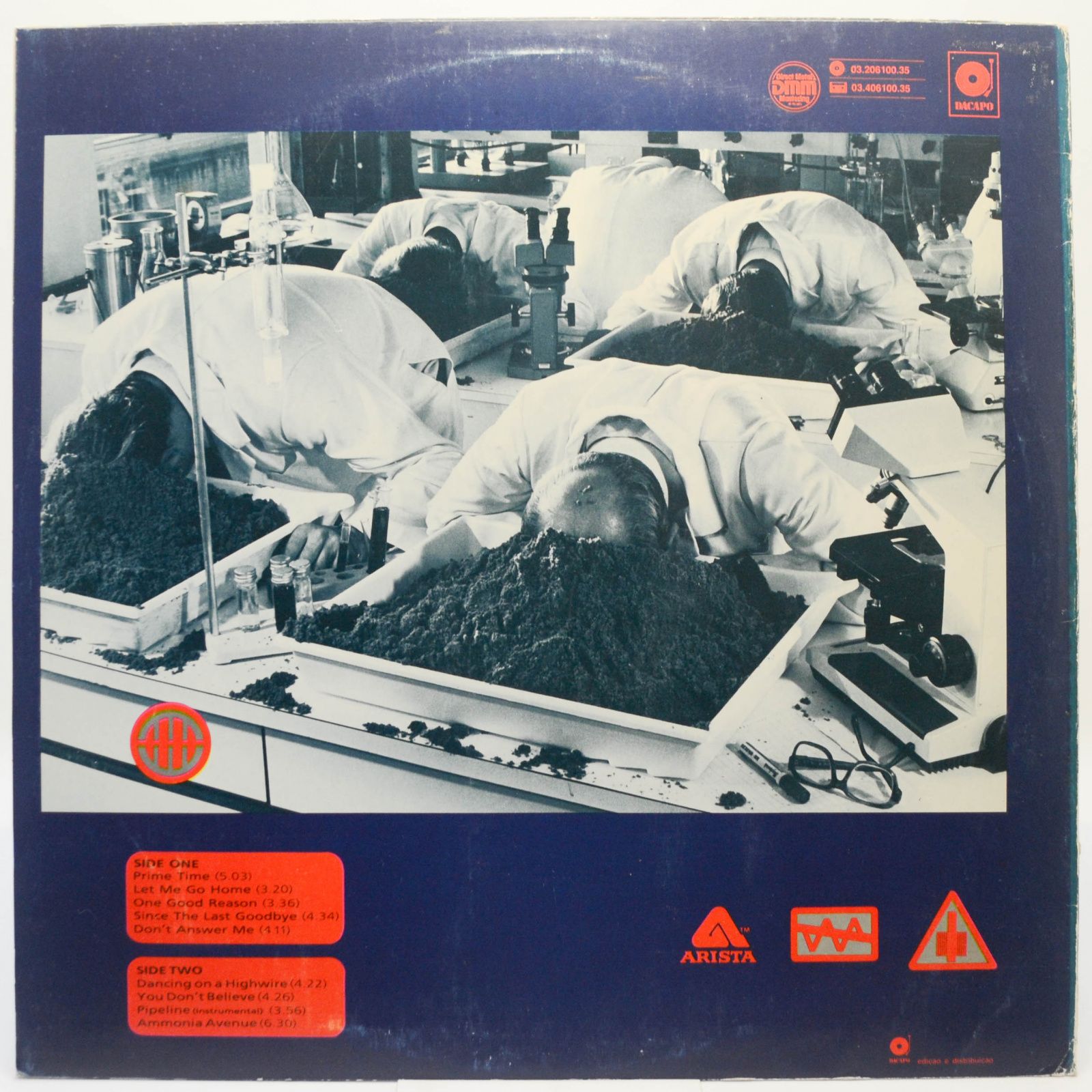 Виниловая пластинка Alan Parsons Project — Ammonia Avenue, 1984