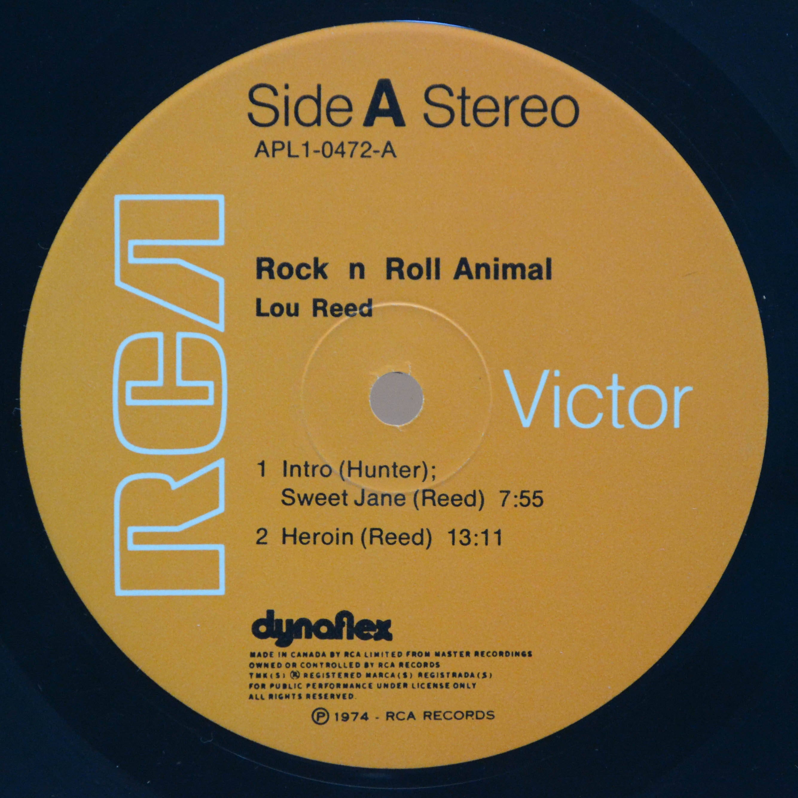 Lou Reed — Rock N Roll Animal, 1974