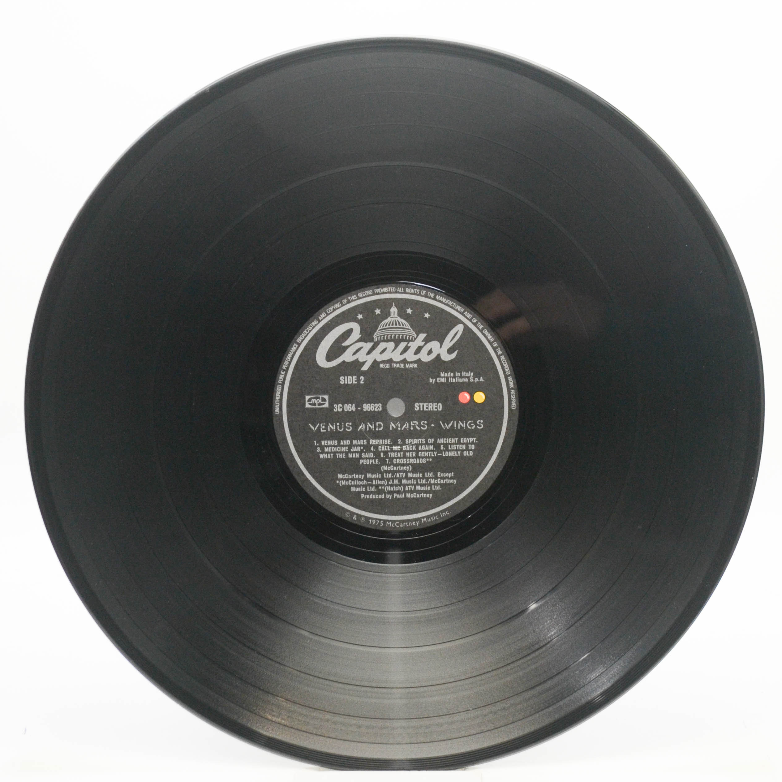 Wings — Venus And Mars (2 posters, 1 sticker), 1975