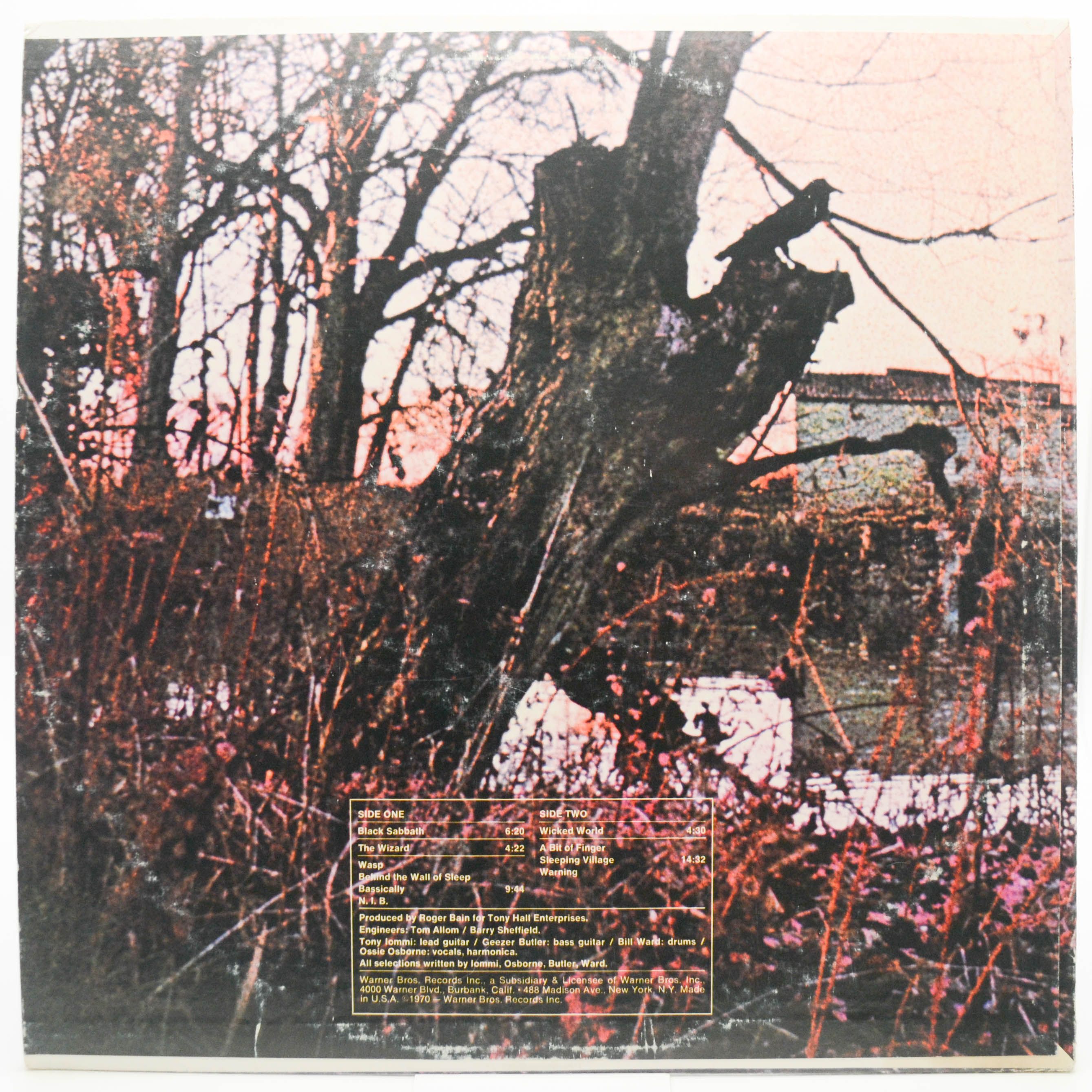 Black Sabbath — Black Sabbath (USA), 1970