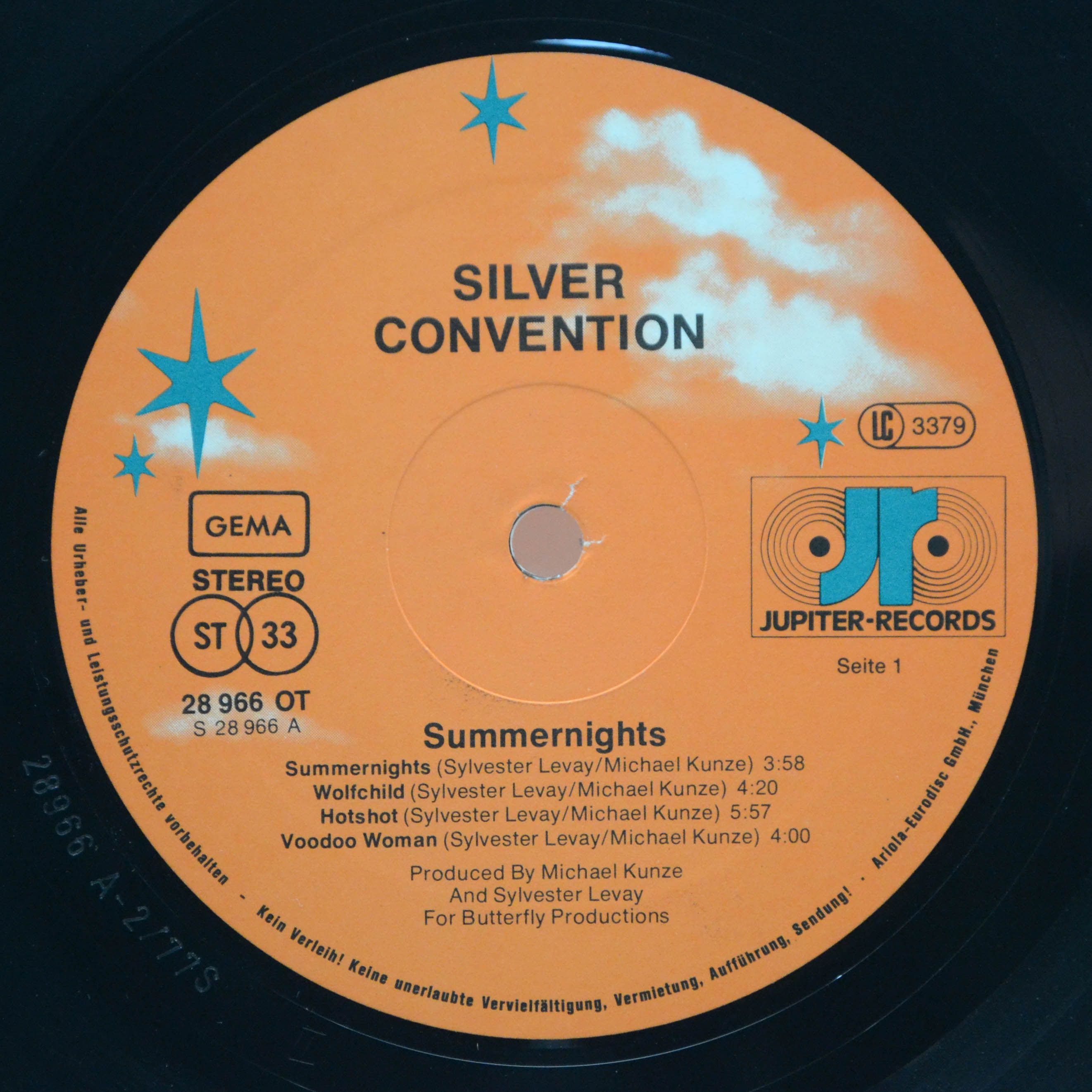 Виниловая пластинка Silver Convention — Summernights, 1977