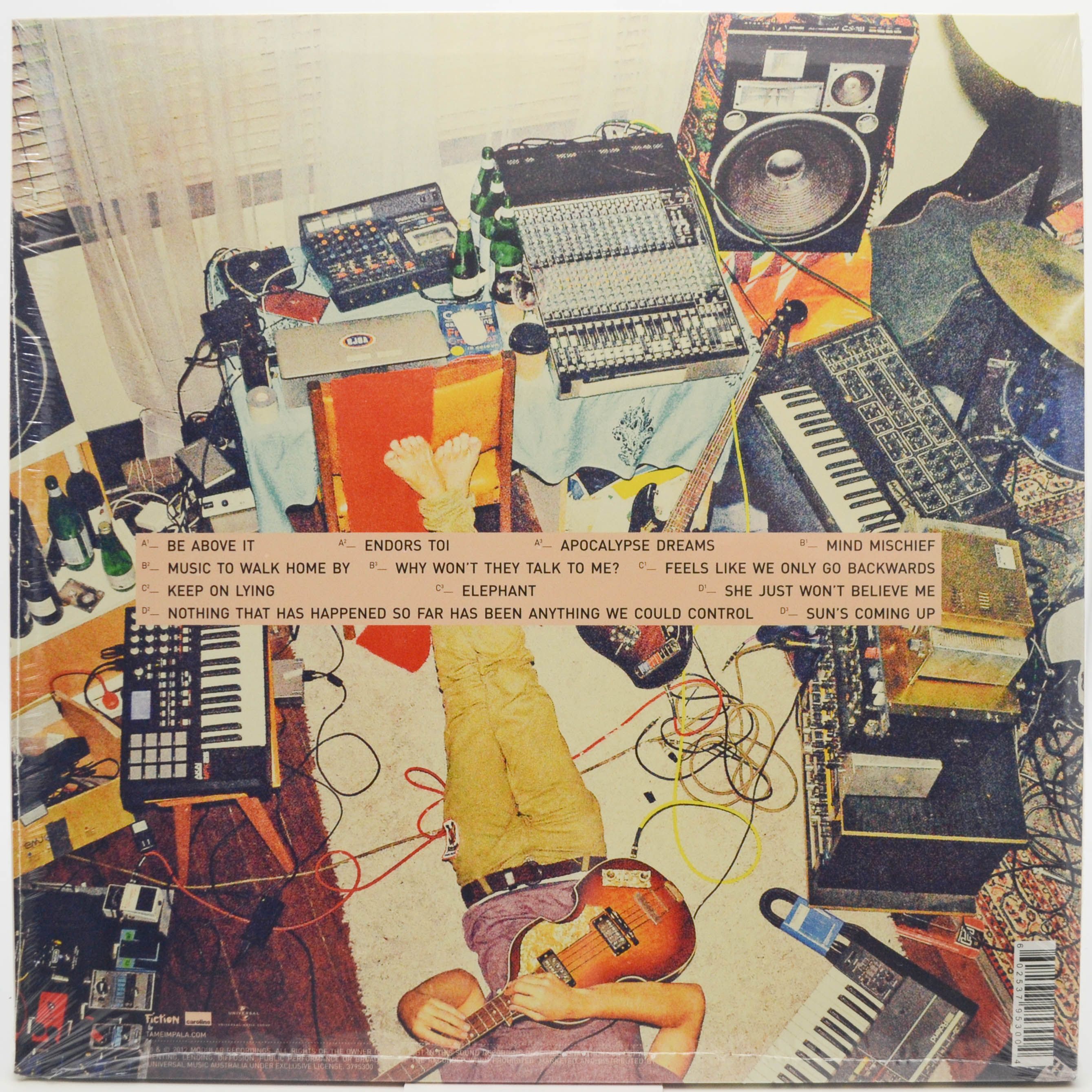 Виниловая пластинка Tame Impala — Lonerism (2LP), 2012