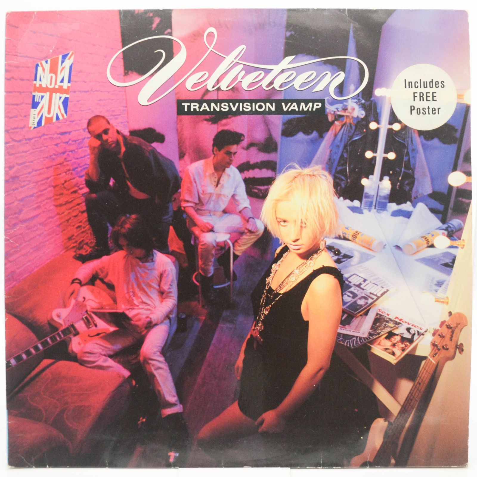 Виниловая пластинка Transvision Vamp — Velveteen, 1989