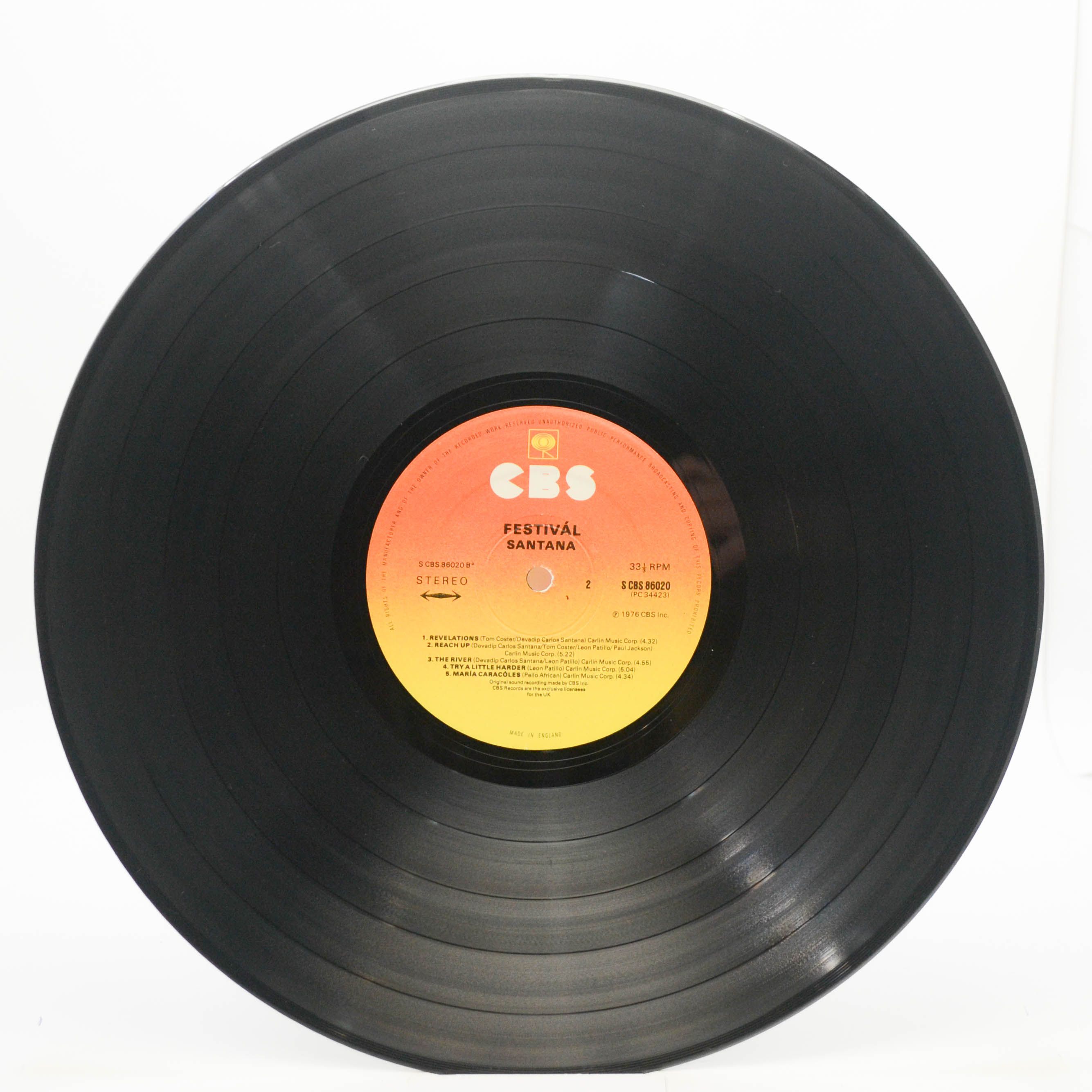 Santana — Festivál (UK), 1976