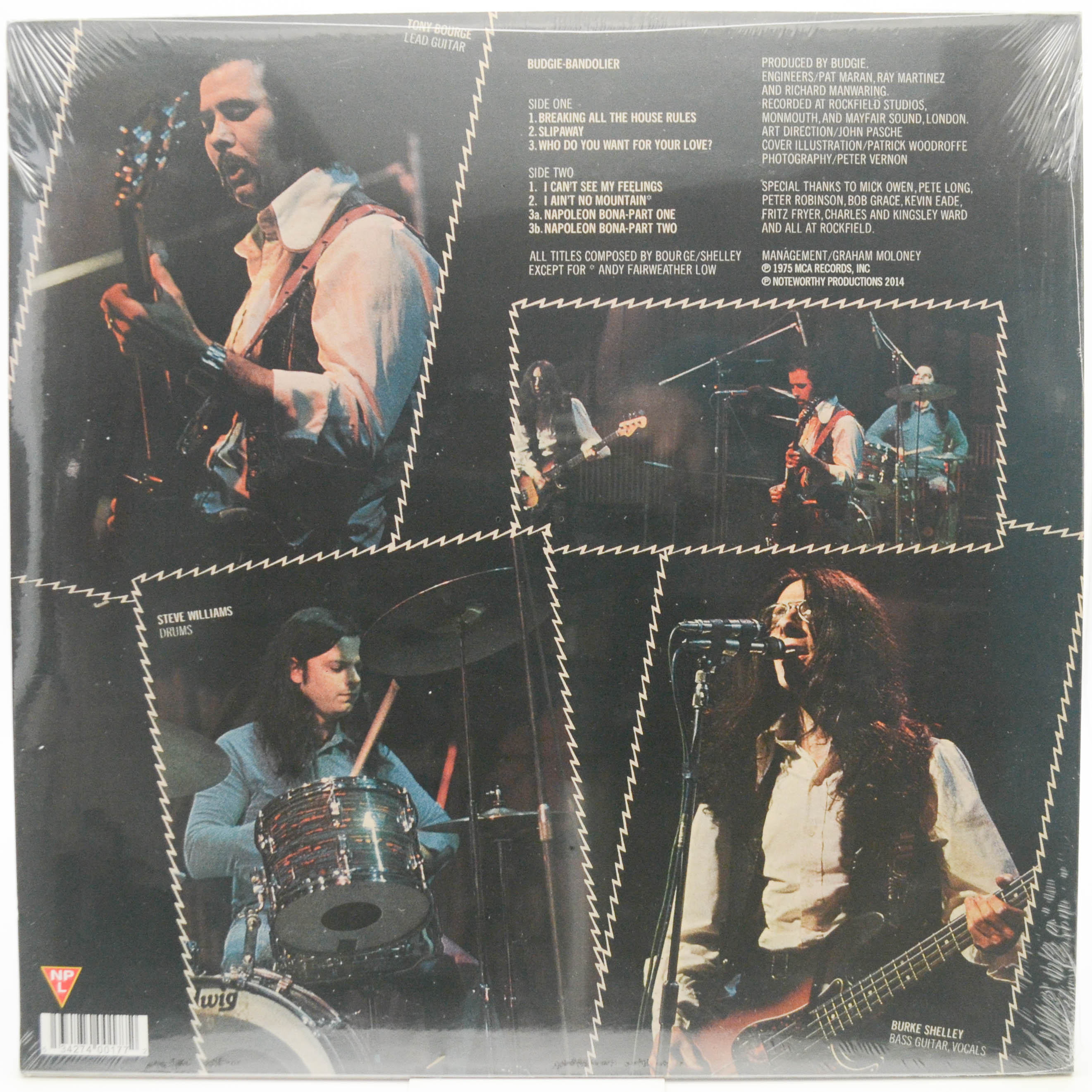 Budgie — Bandolier (UK), 1975