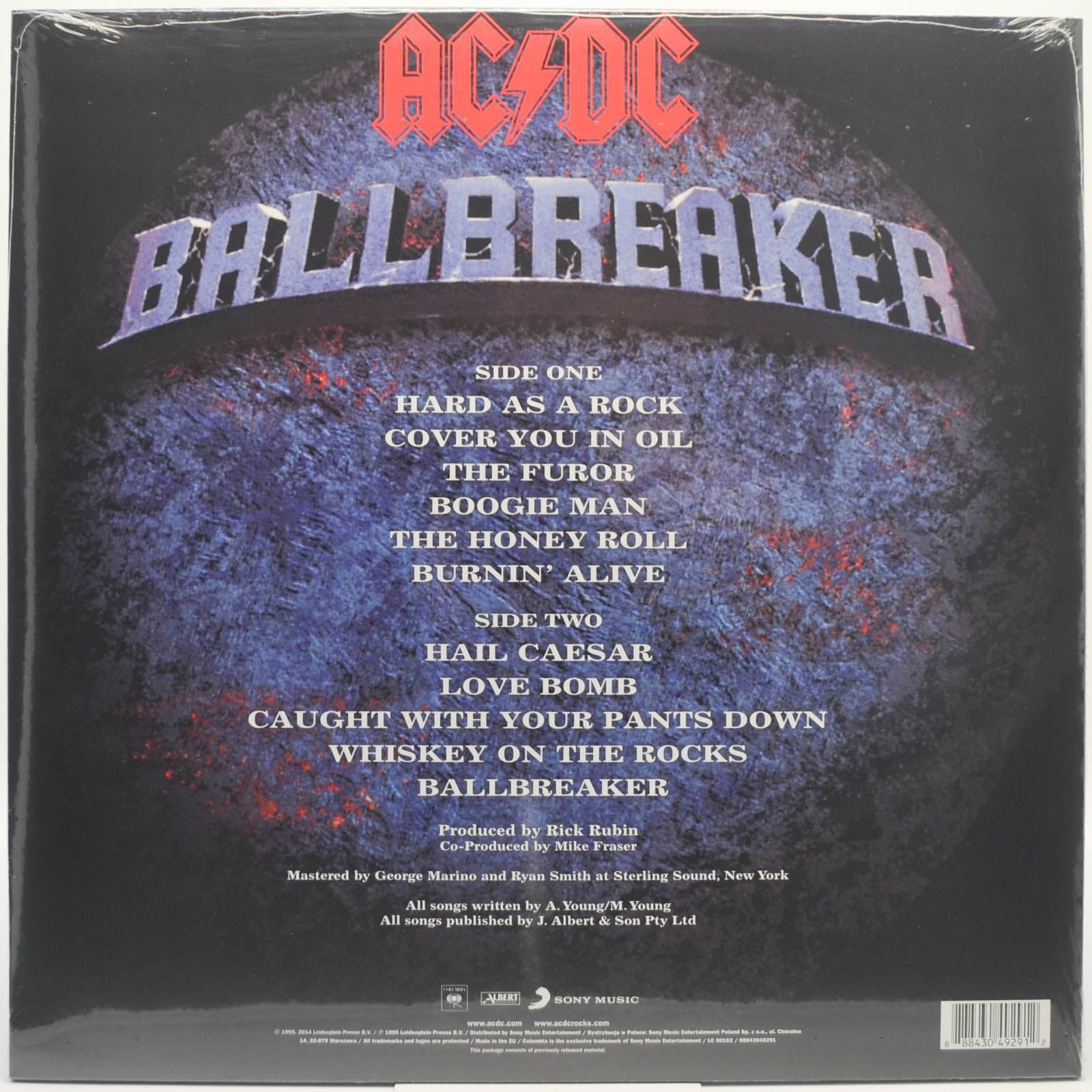 Виниловая пластинка AC/DC — Ballbreaker, 1995