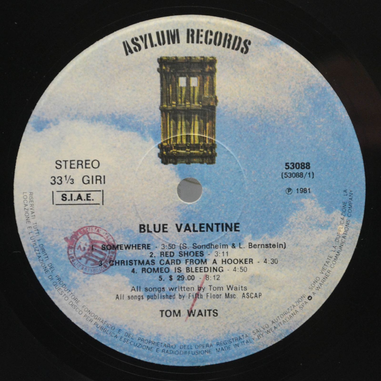 Tom Waits — Blue Valentine, 1978
