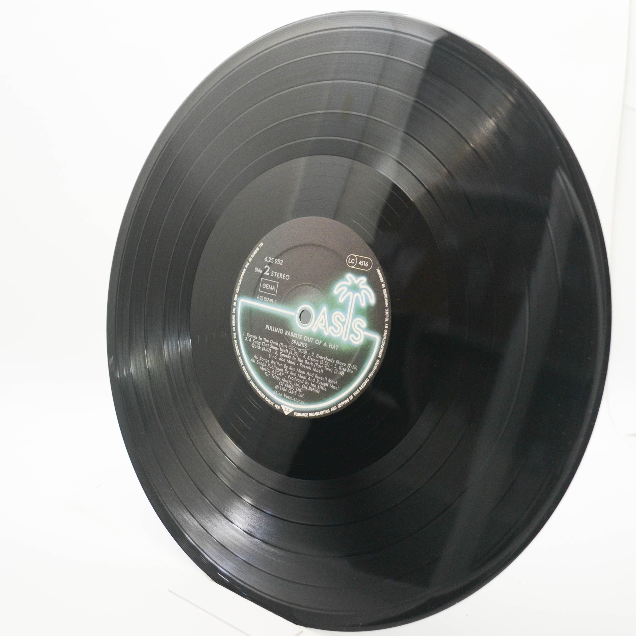 Sparks — Pulling Rabbits Out Of A Hat, 1984