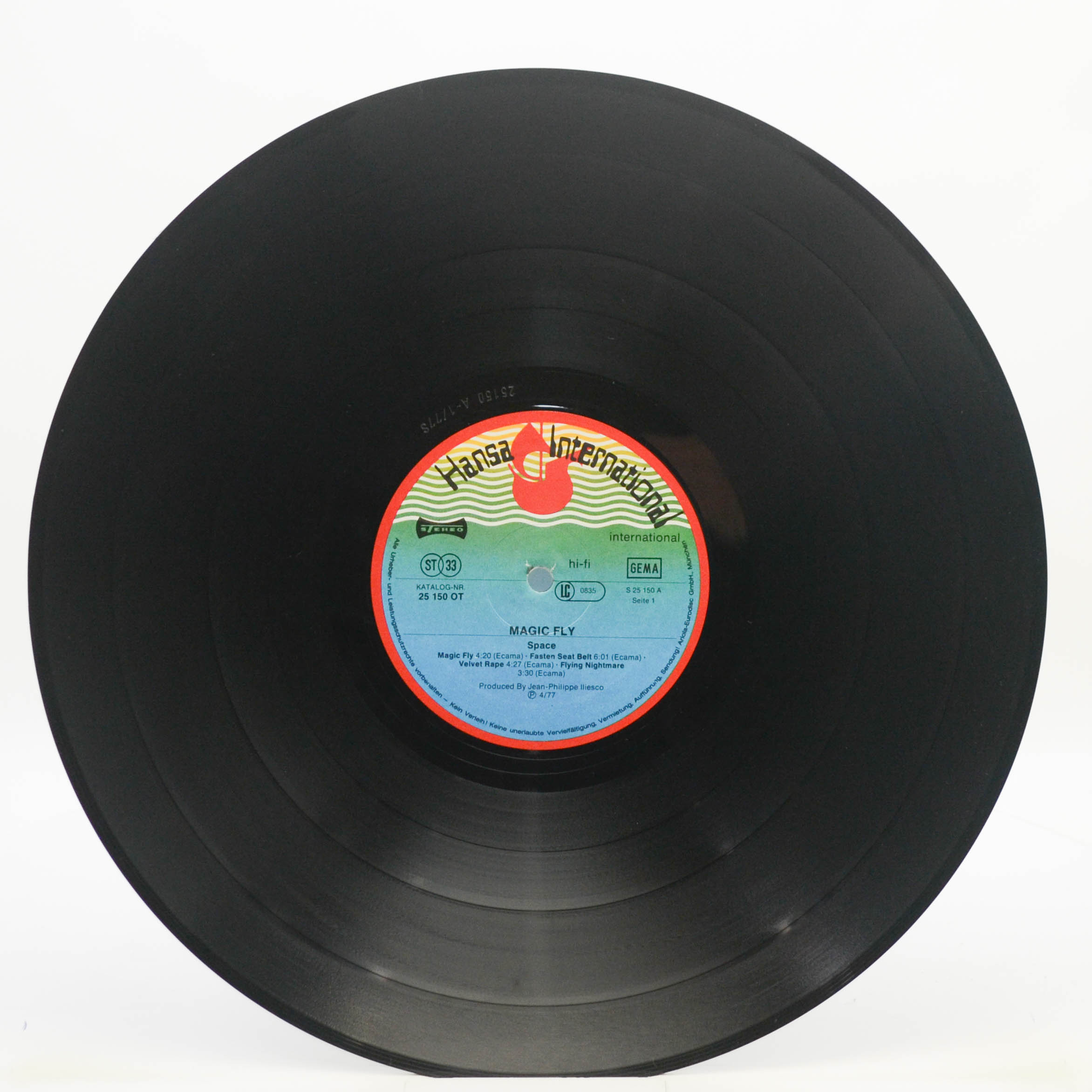 Виниловая пластинка Space — Magic Fly, 1977
