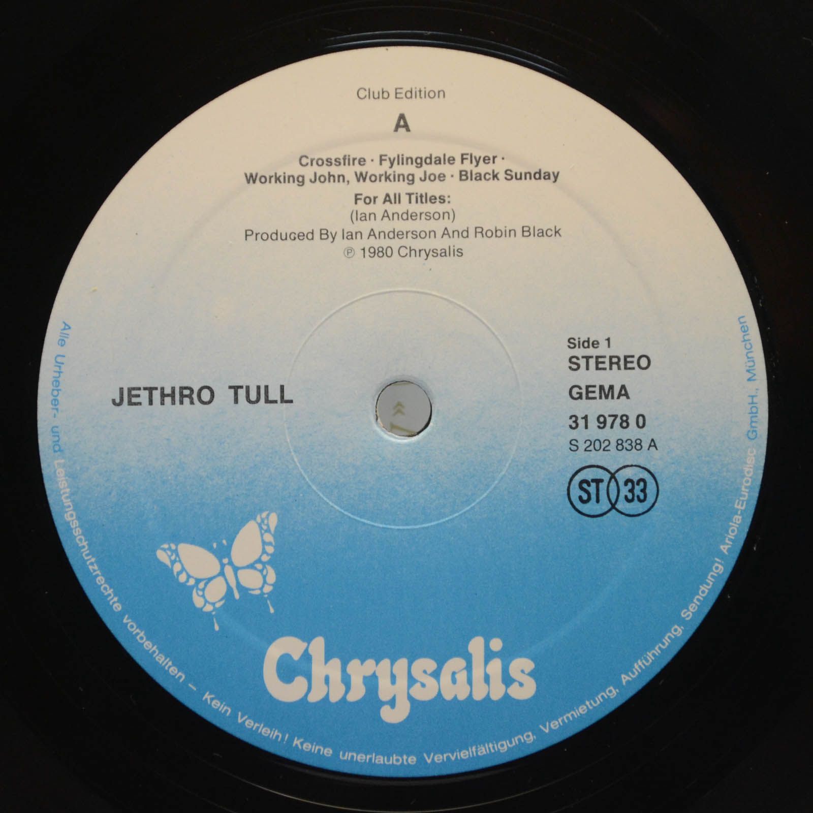 Jethro Tull — A, 1980