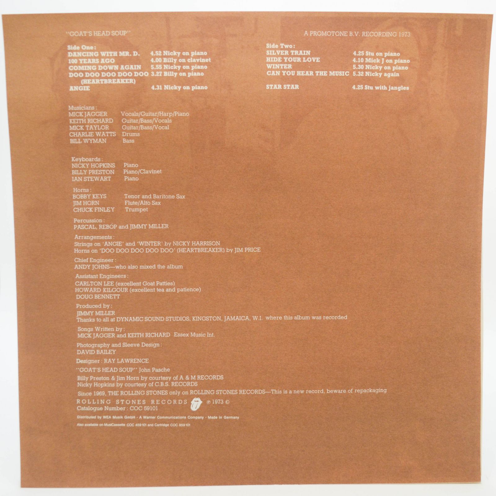 Rolling Stones — Goat’s Head Soup, 1973