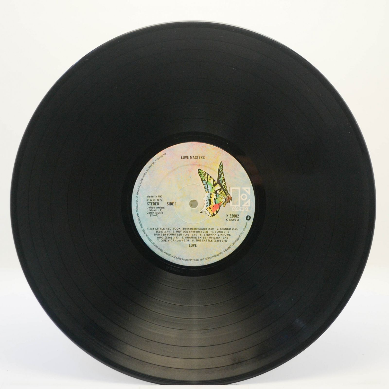 Love — Elektra Masters (UK), 1973