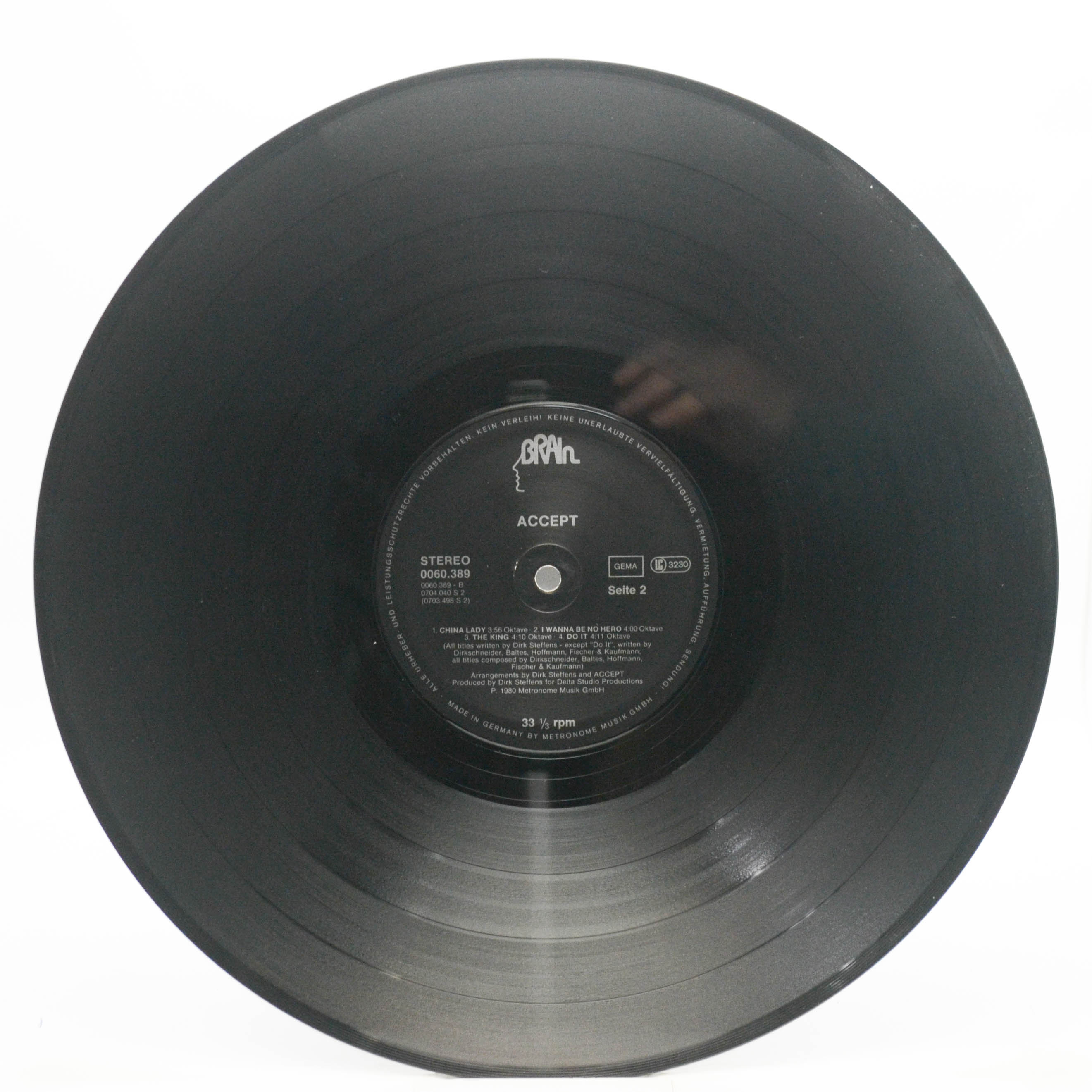 Виниловая пластинка Accept — Accept (Germany), 1980