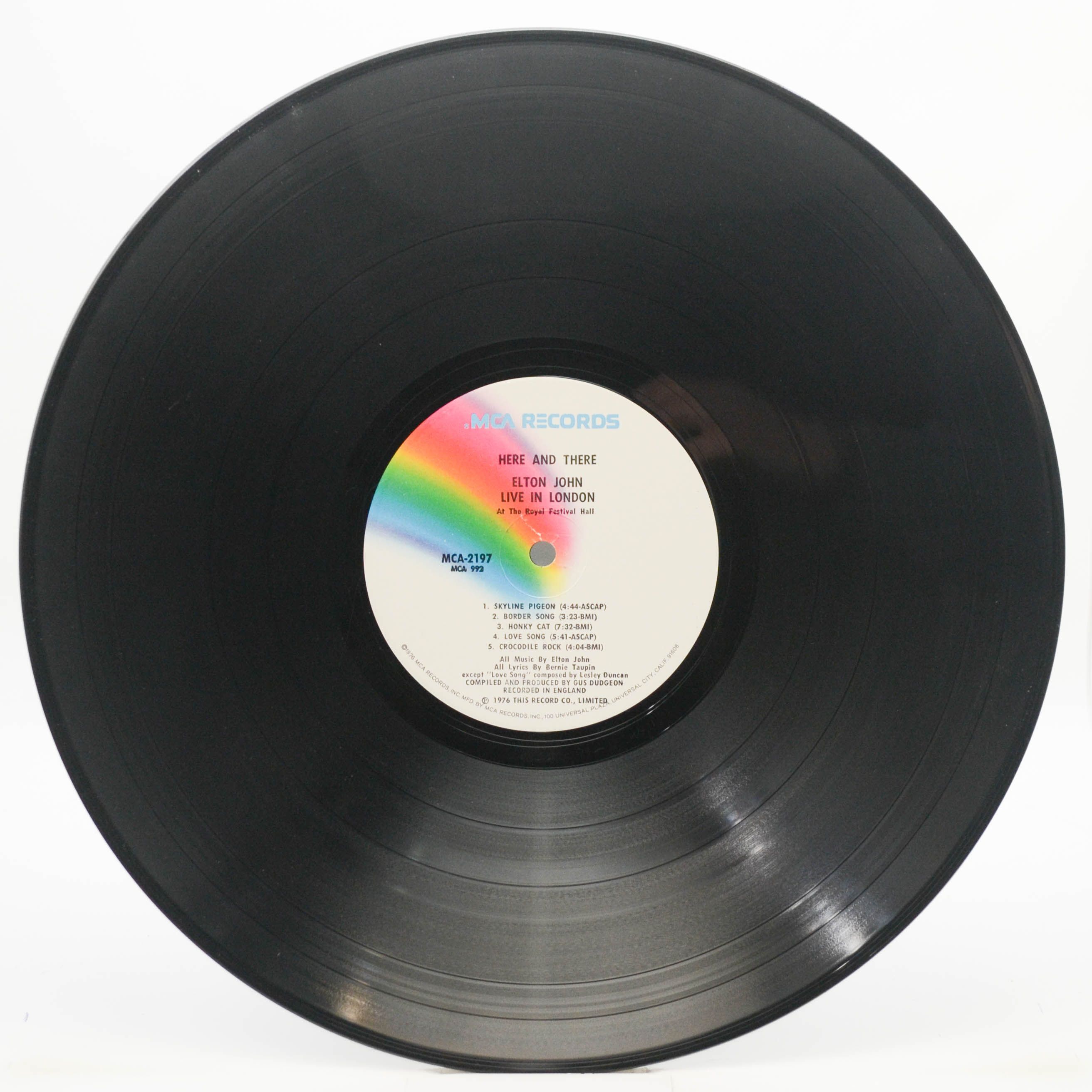 Elton John — Here And There (USA), 1976