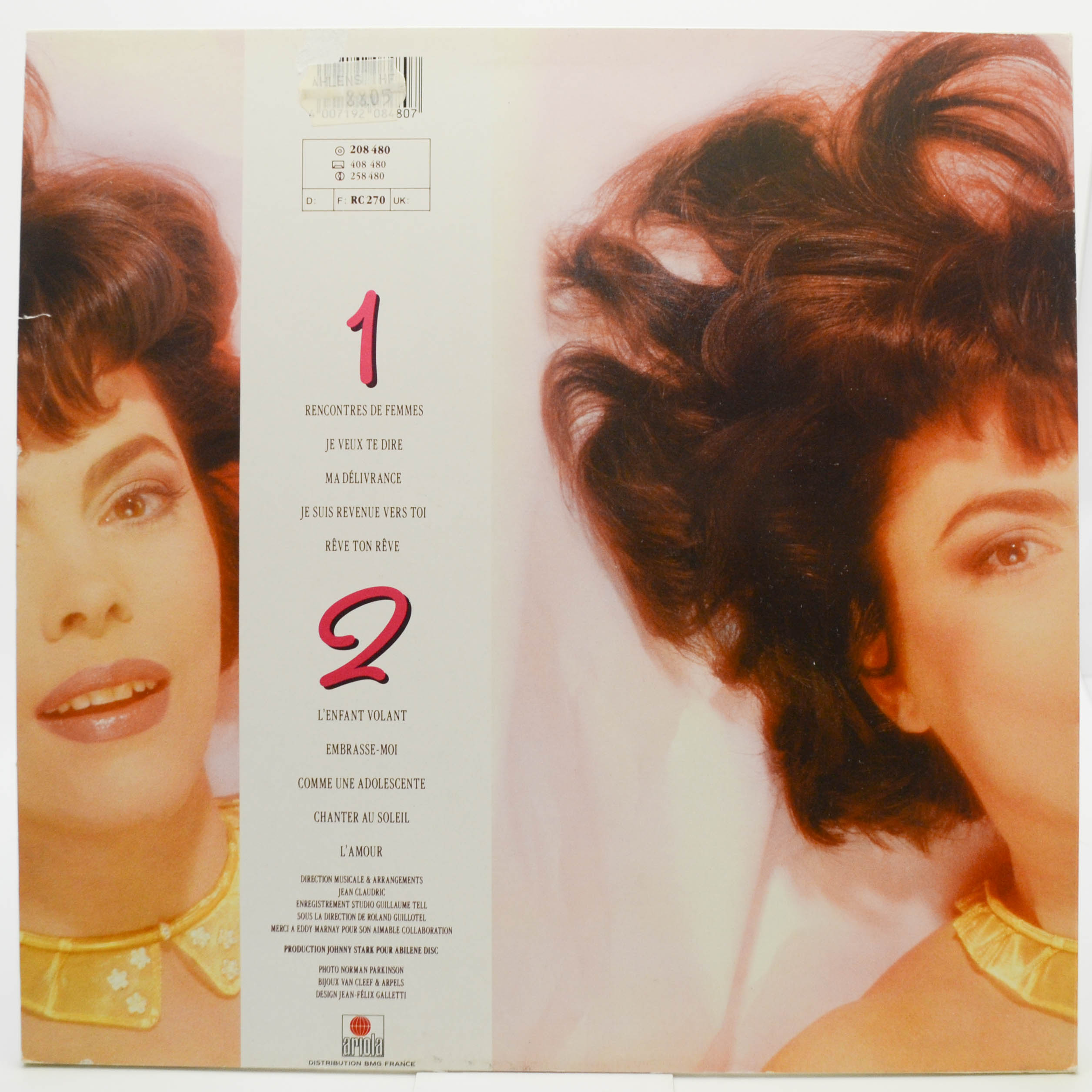 Виниловая пластинка Mireille Mathieu — Rencontres De Femmes, 1988