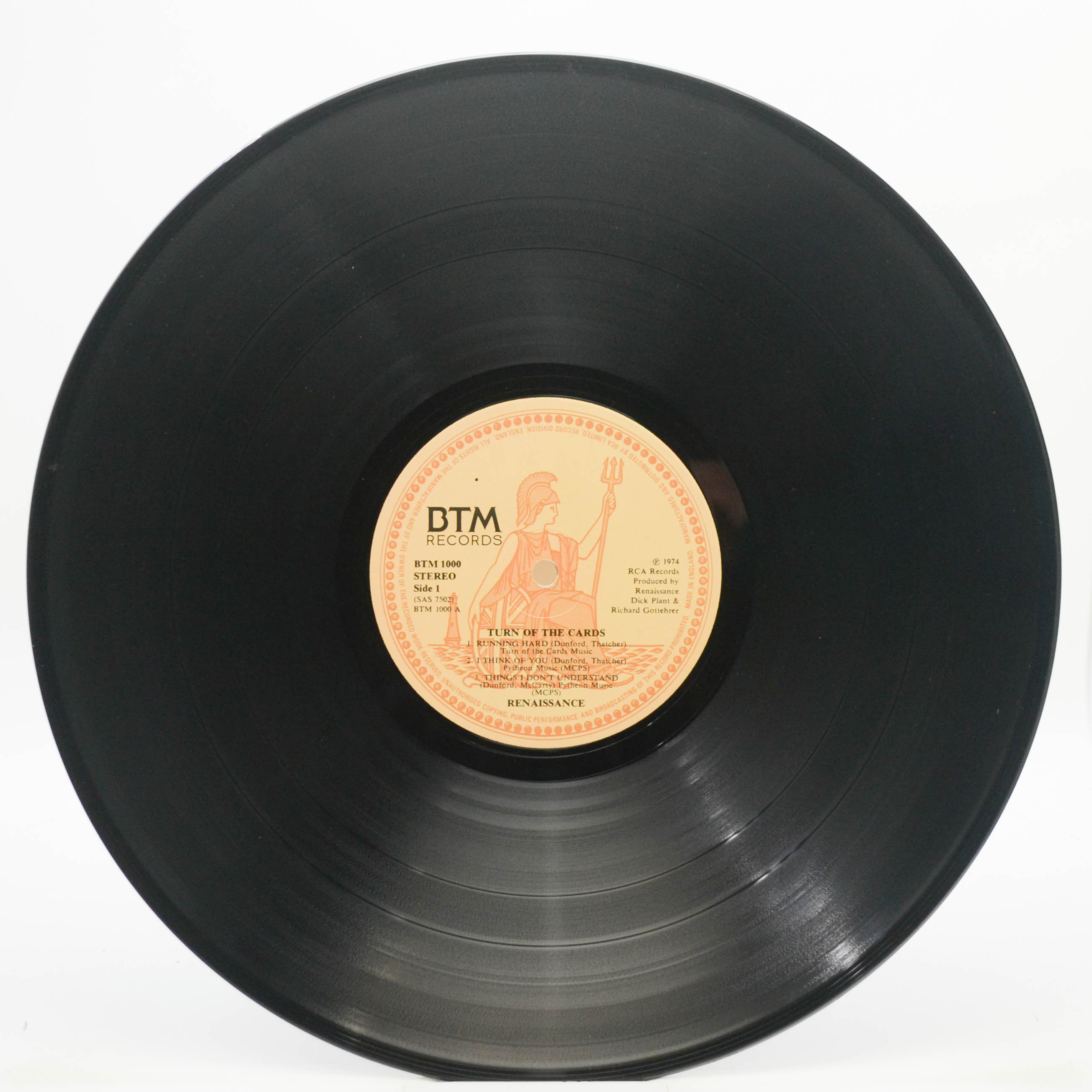 Виниловая пластинка Renaissance — Turn Of The Cards (1-st, UK), 1974