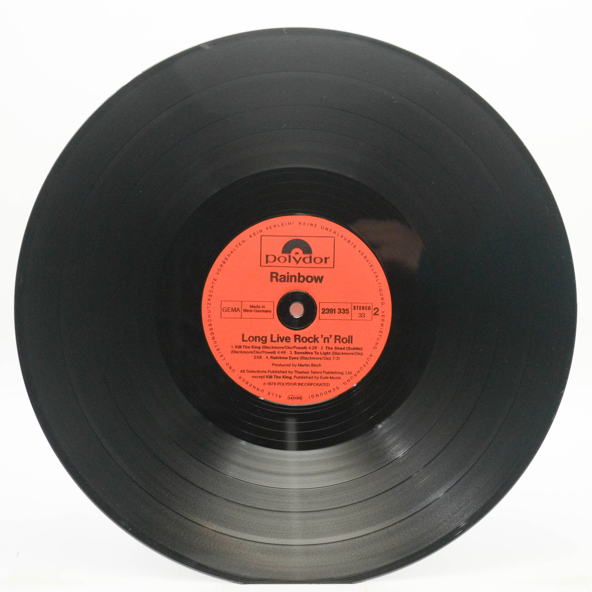 Rainbow — Long Live Rock 'N' Roll, 1978