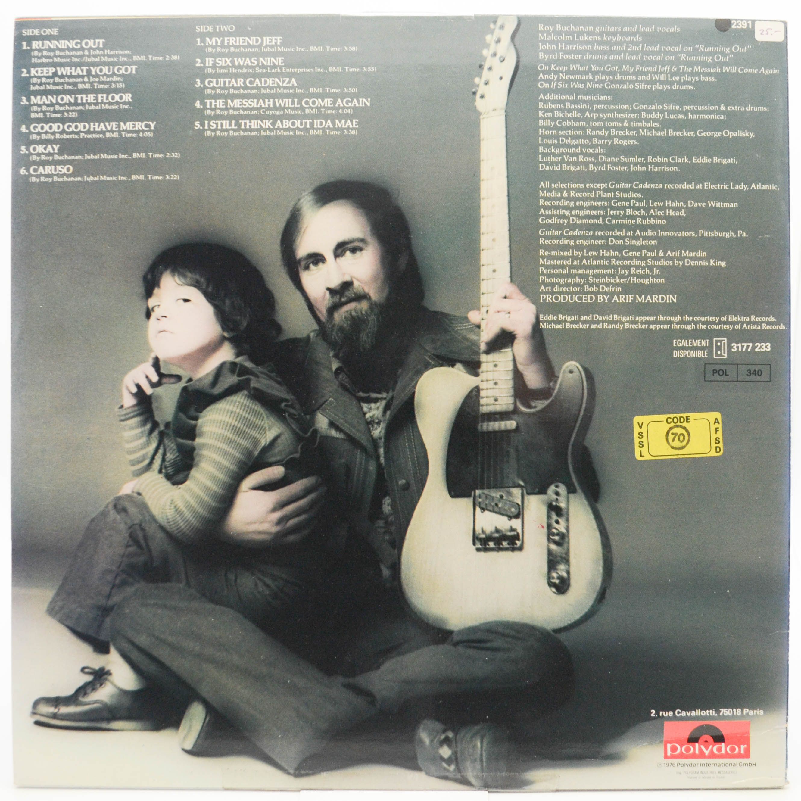 Roy Buchanan — A Street Called Straight, 1978