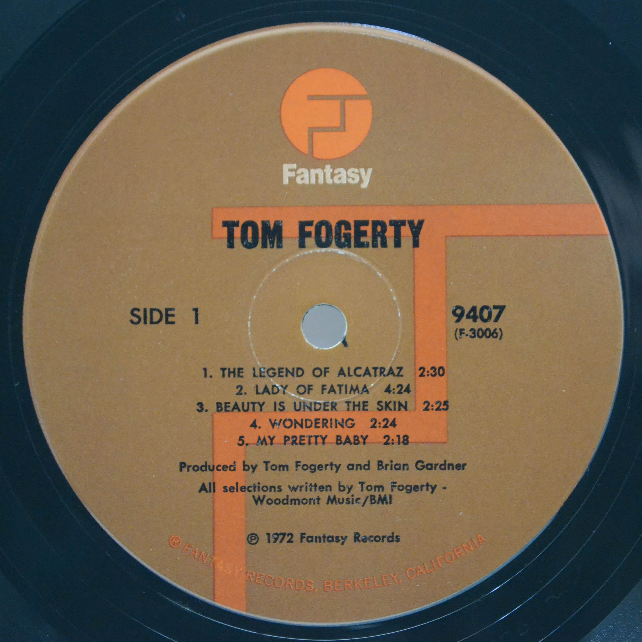 Виниловая пластинка Tom Fogerty — Tom Fogerty (1-st, USA), 1972
