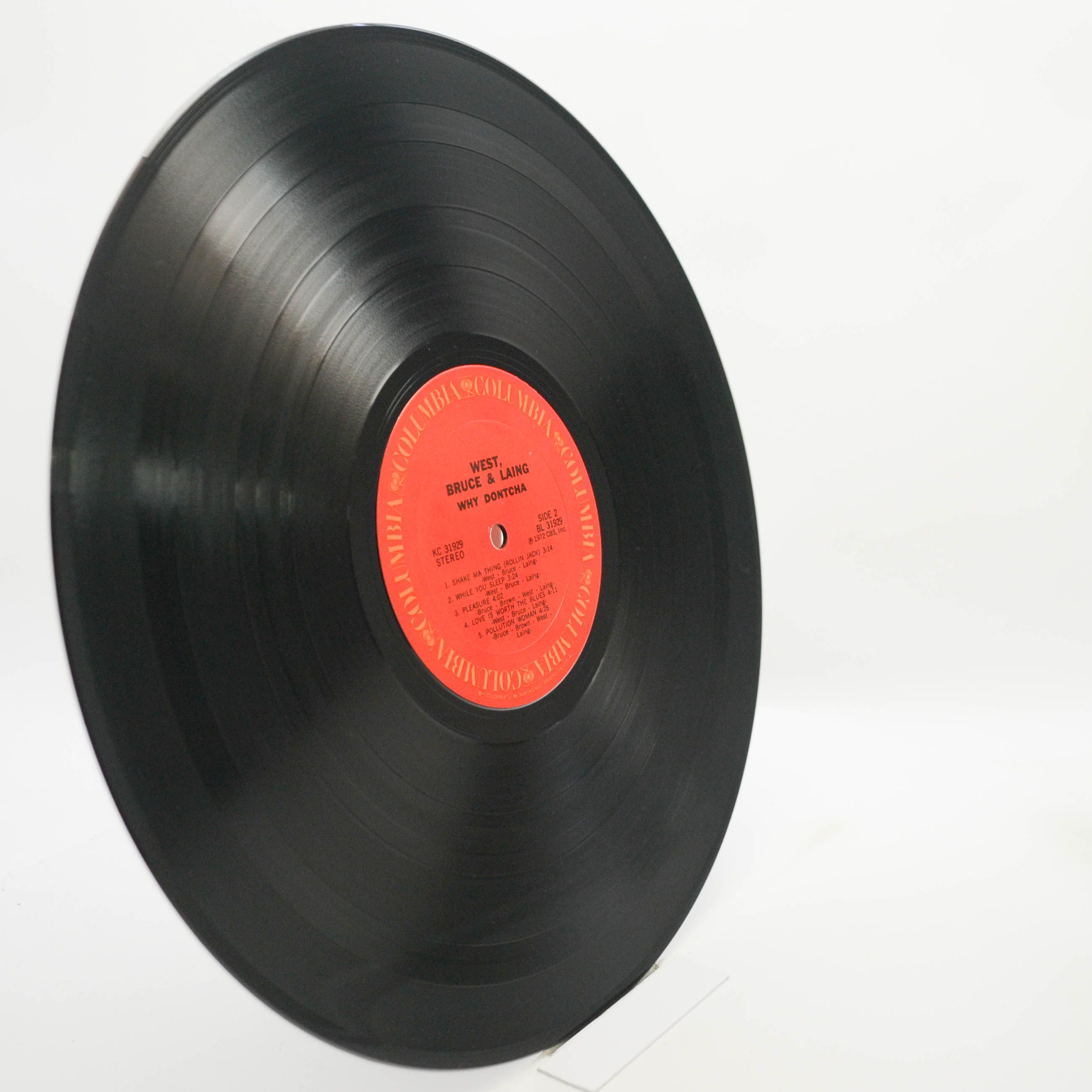 Виниловая пластинка West, Bruce & Laing — Why Dontcha (USA), 1972