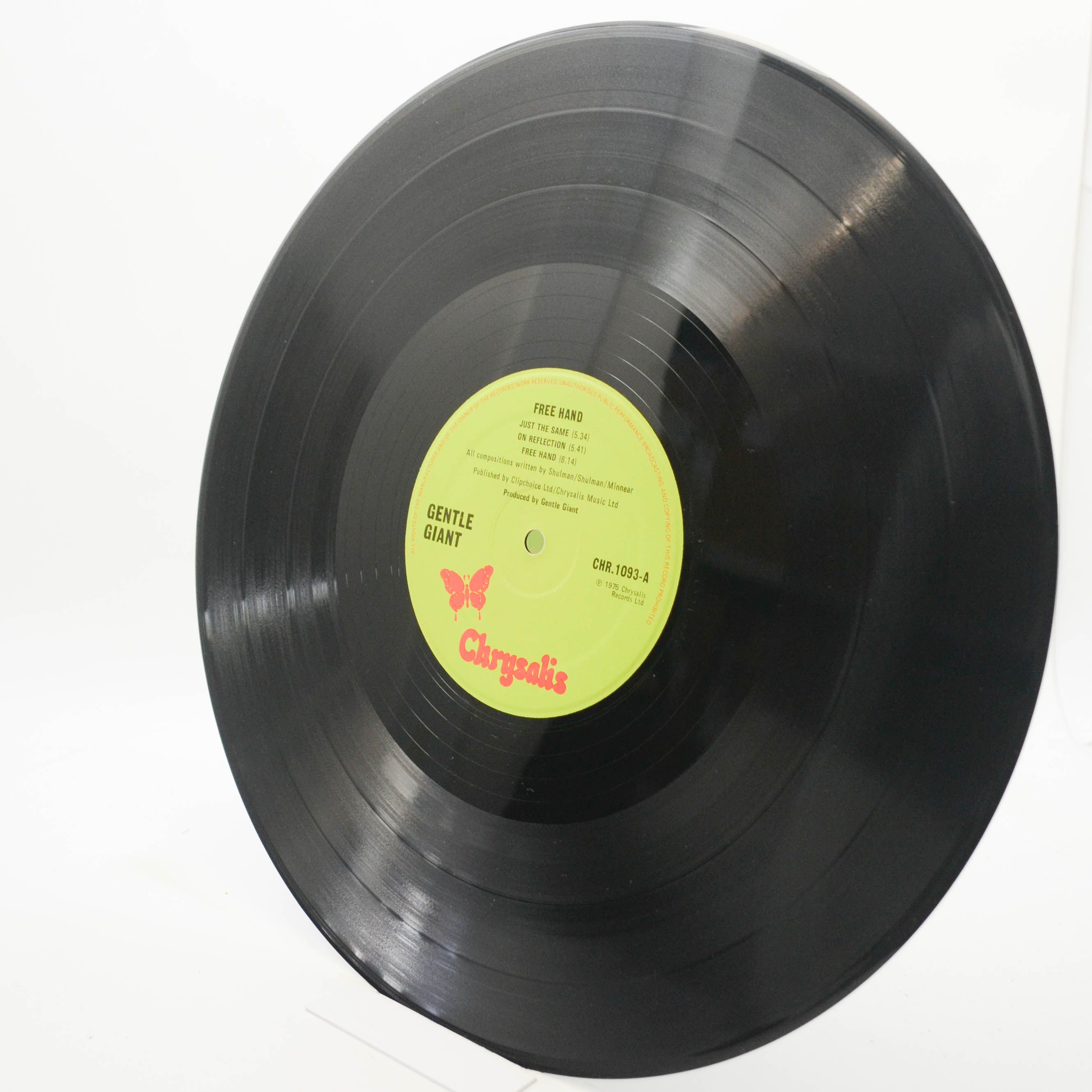 Gentle Giant — Free Hand (1-st, UK), 1975