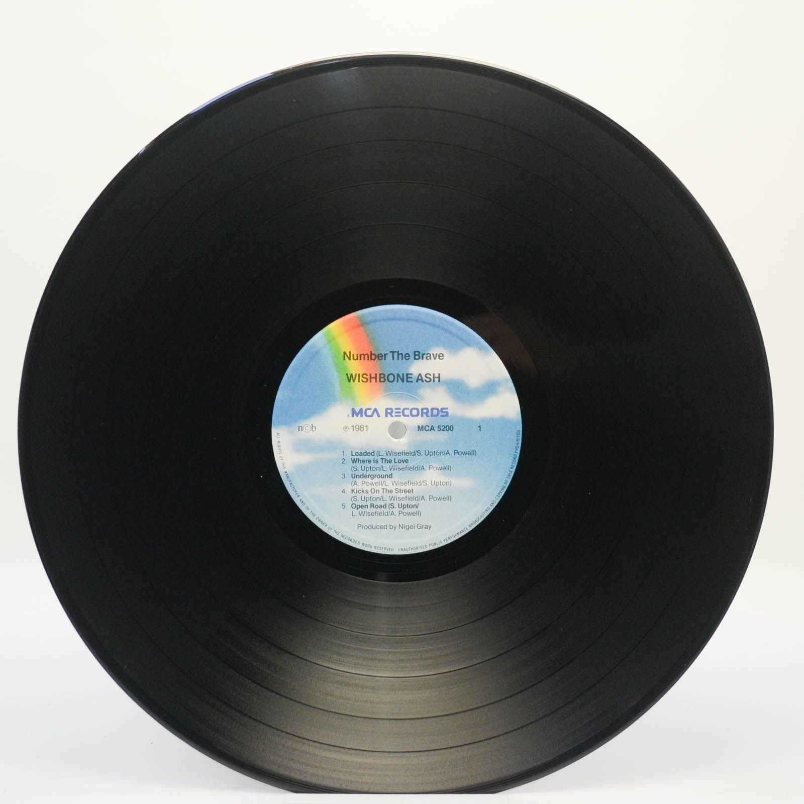 Виниловая пластинка Wishbone Ash — Number The Brave, 1981