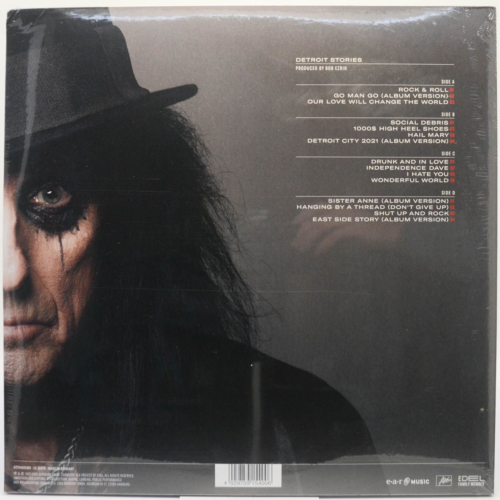 Alice Cooper — Detroit Stories (2LP), 2021