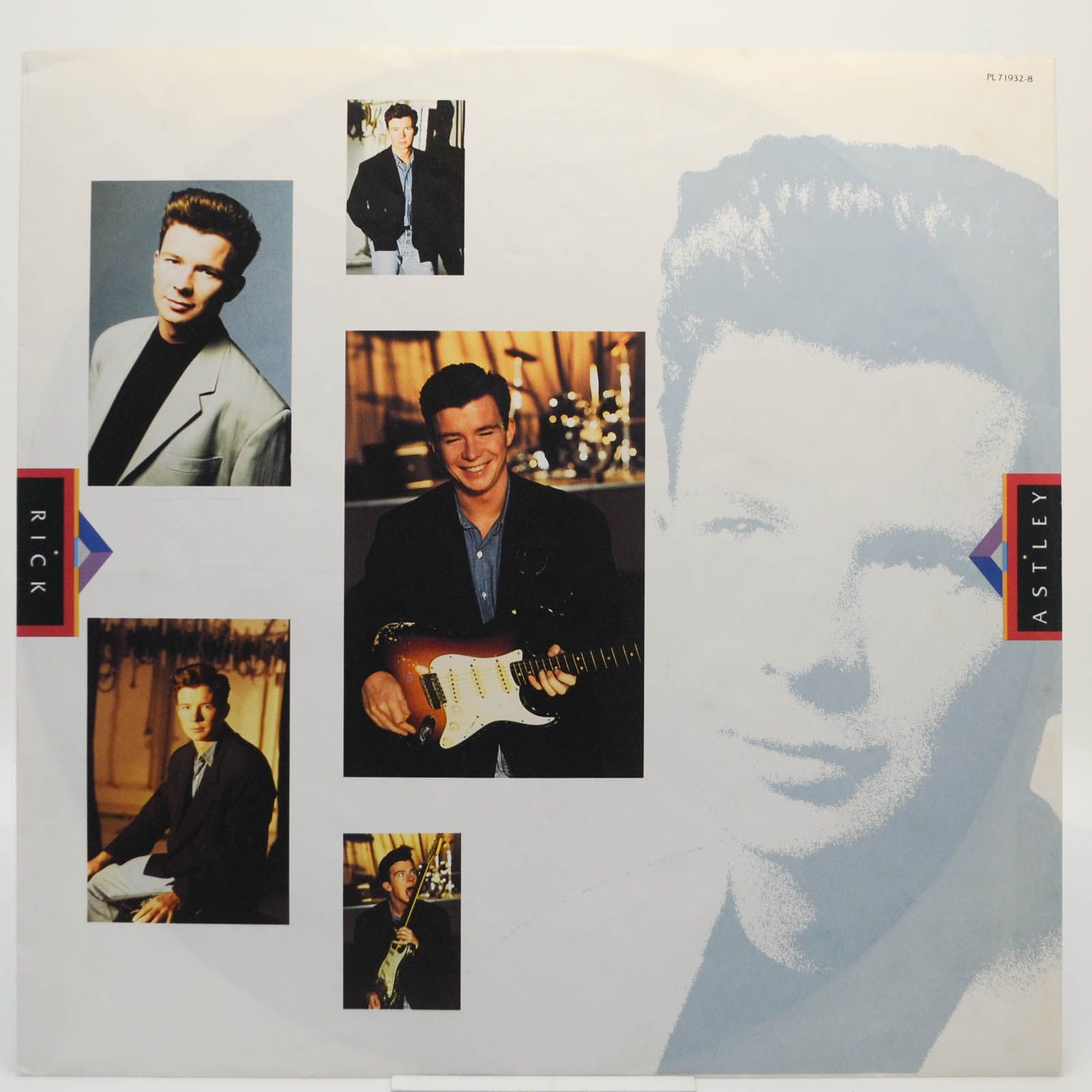 Виниловая пластинка Rick Astley — Hold Me In Your Arms, 1988