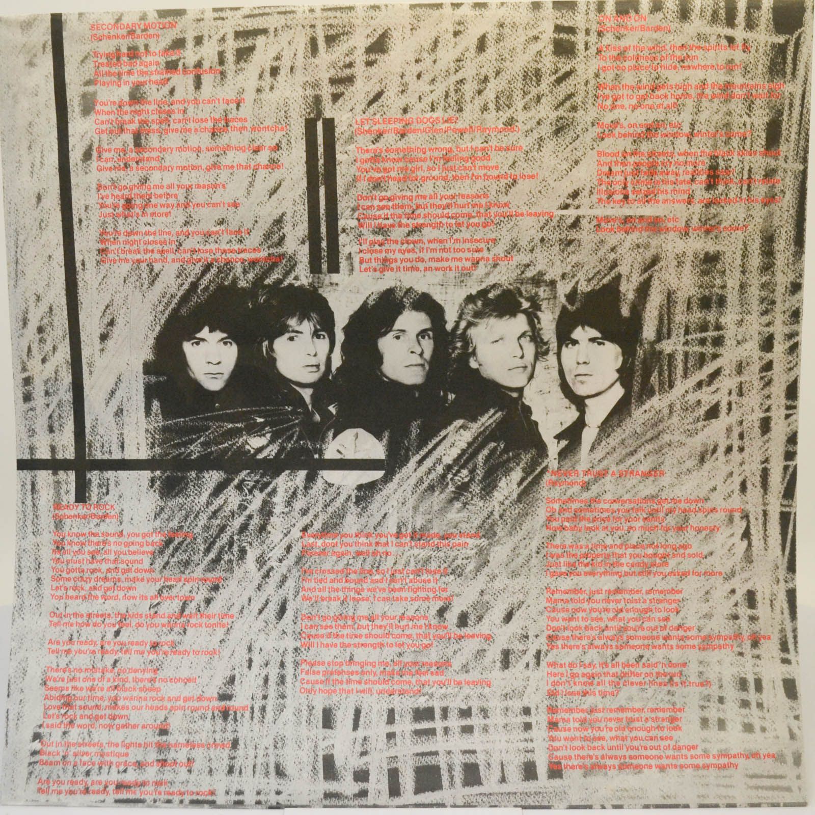 Виниловая пластинка Michael Schenker Group — MSG, 1981