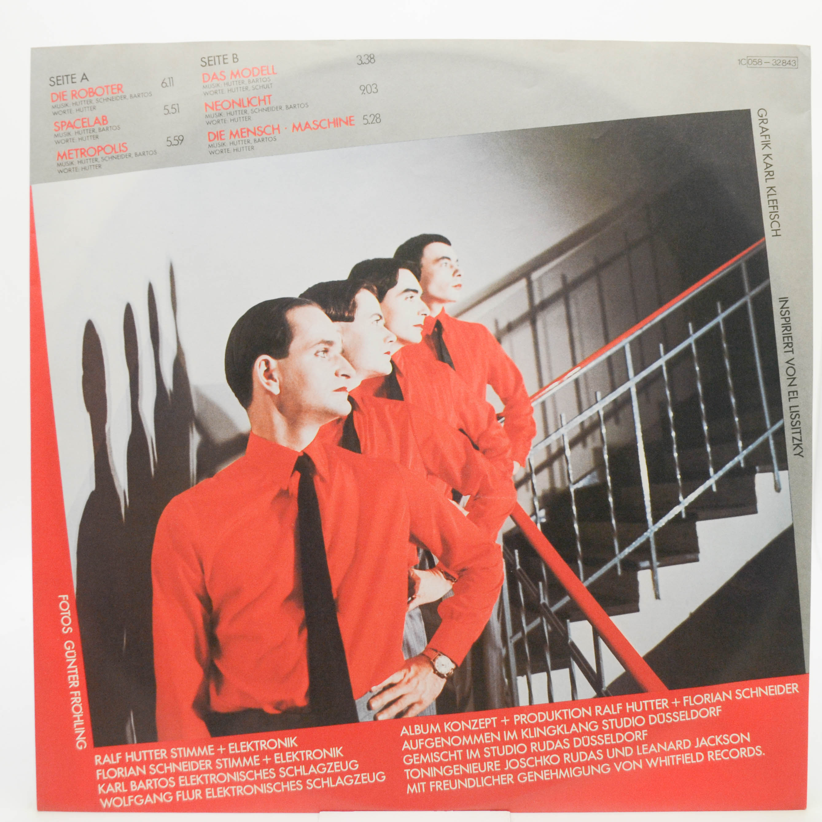 Kraftwerk — Die Mensch·Maschine (1-st, Germany), 1978