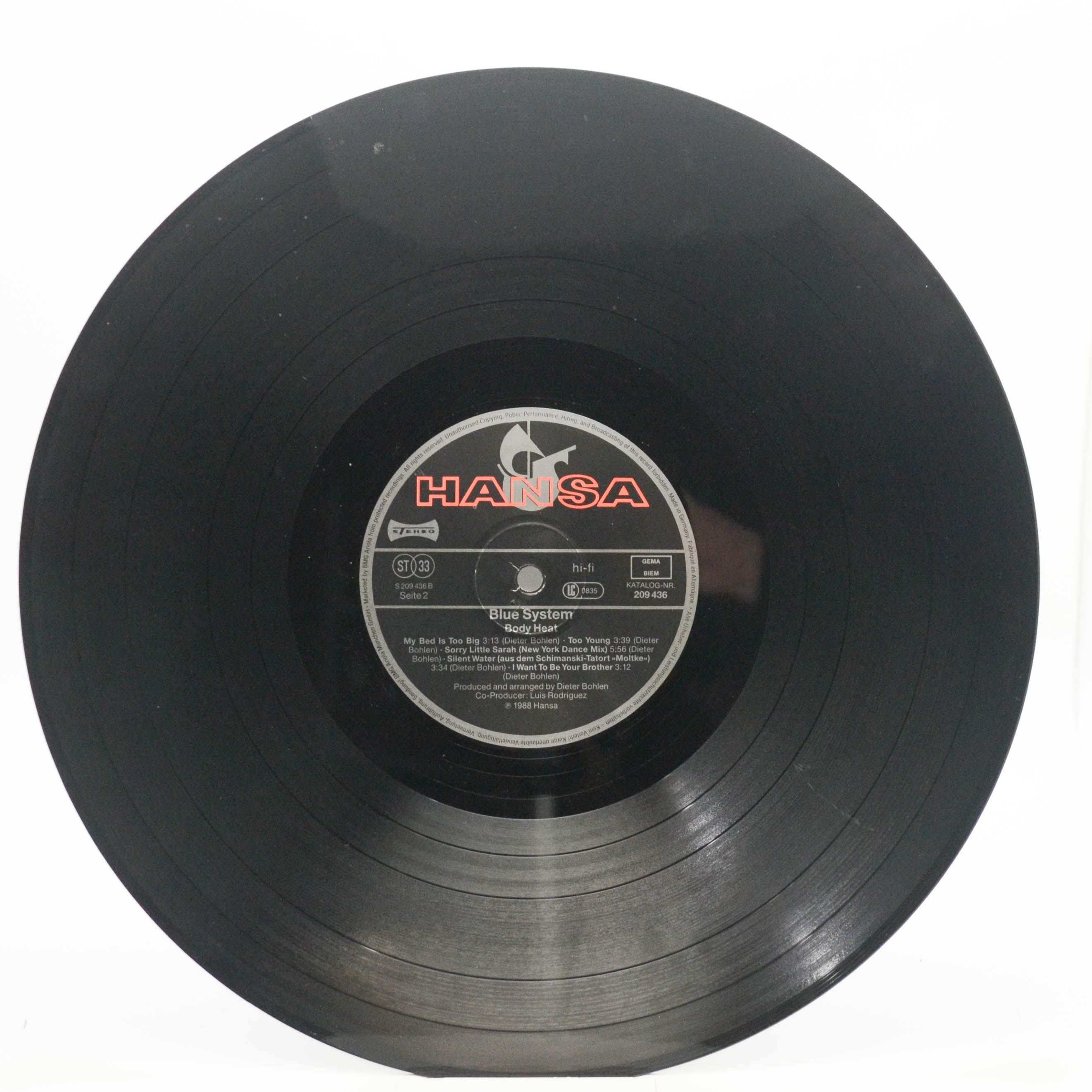 Blue System — Body Heat, 1988