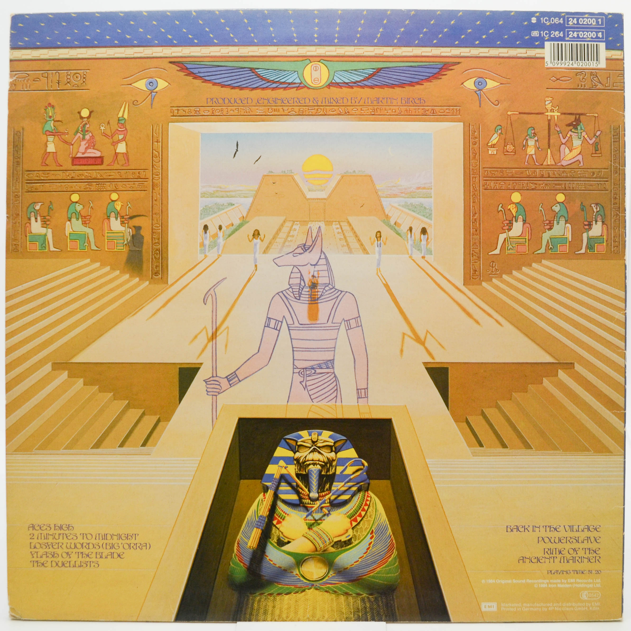 Iron Maiden — Powerslave, 1984