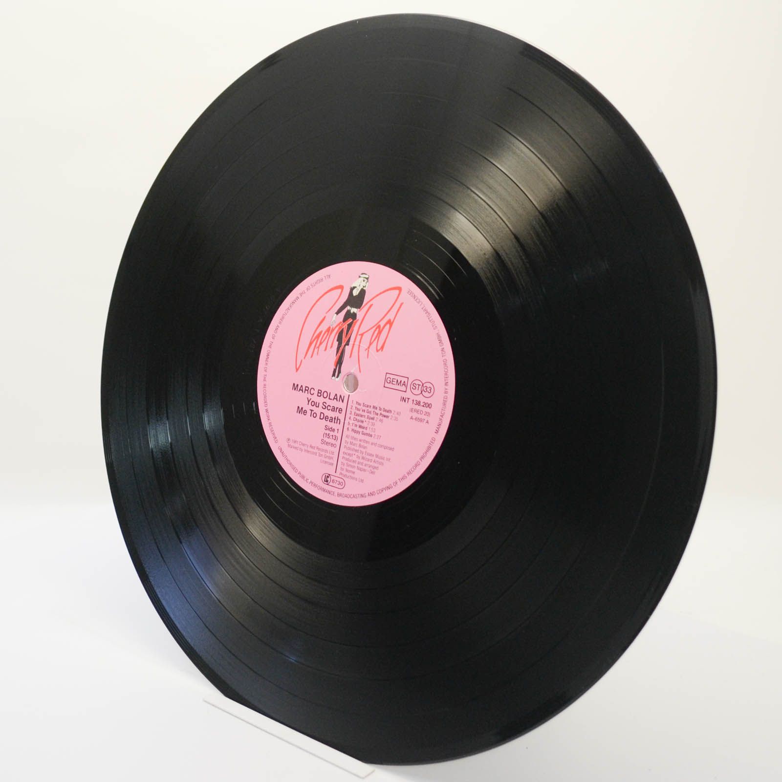 Виниловая пластинка Marc Bolan — You Scare Me To Death, 1981