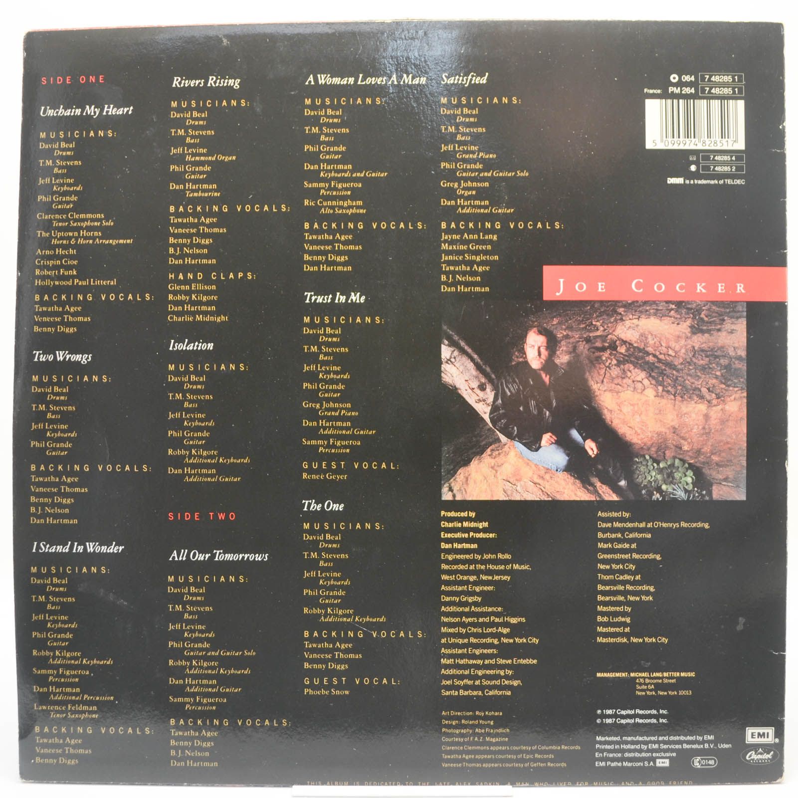 Joe Cocker — Unchain My Heart, 1987