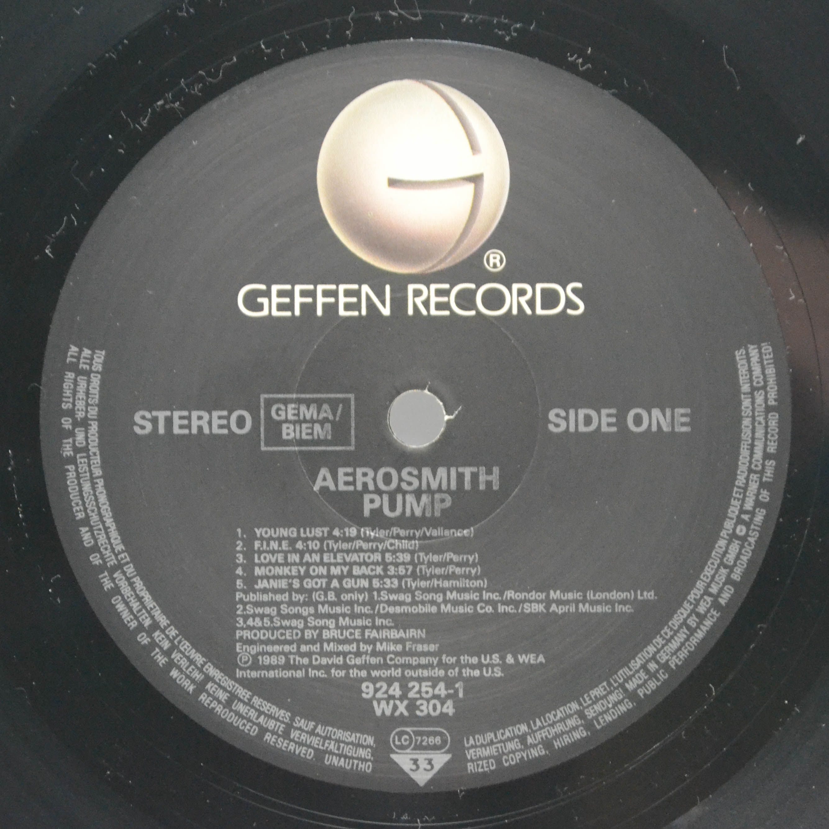 Aerosmith — Pump, 1989