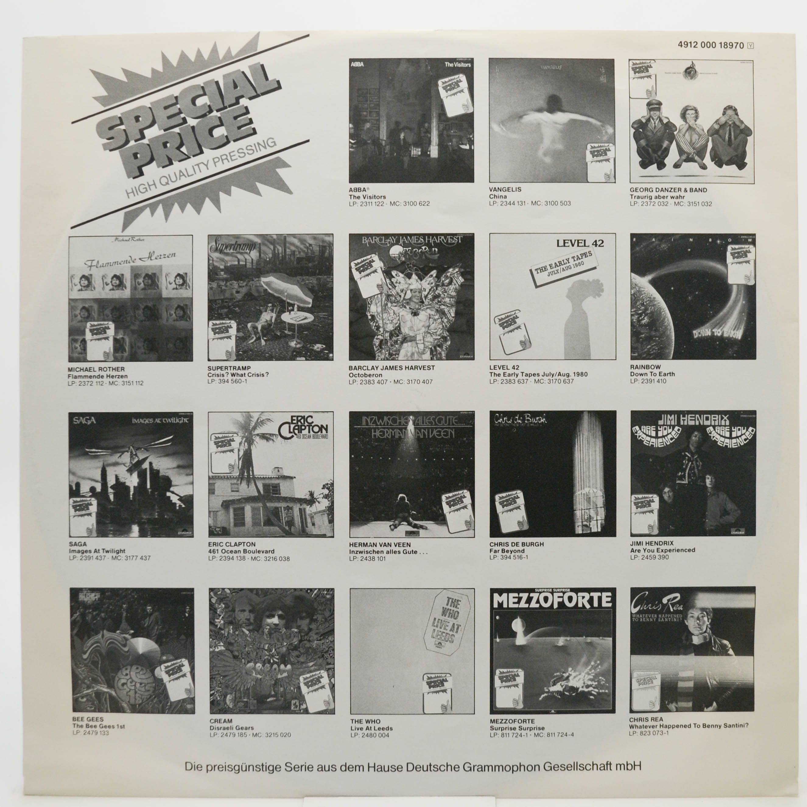 Виниловая пластинка Cozy Powell — Tilt, 1981